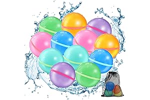 Ontwo Water Toys, Refillable Water Balloons Pool Toy, Outdoor Water Fight Game,...