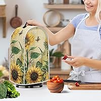 Vista 207 de doginthehole Hummingbird Blender Covers for Kitchen, Washable Appliance Covers Anti Fingerprint Stain Resistant Polyester Blender Dust Cover