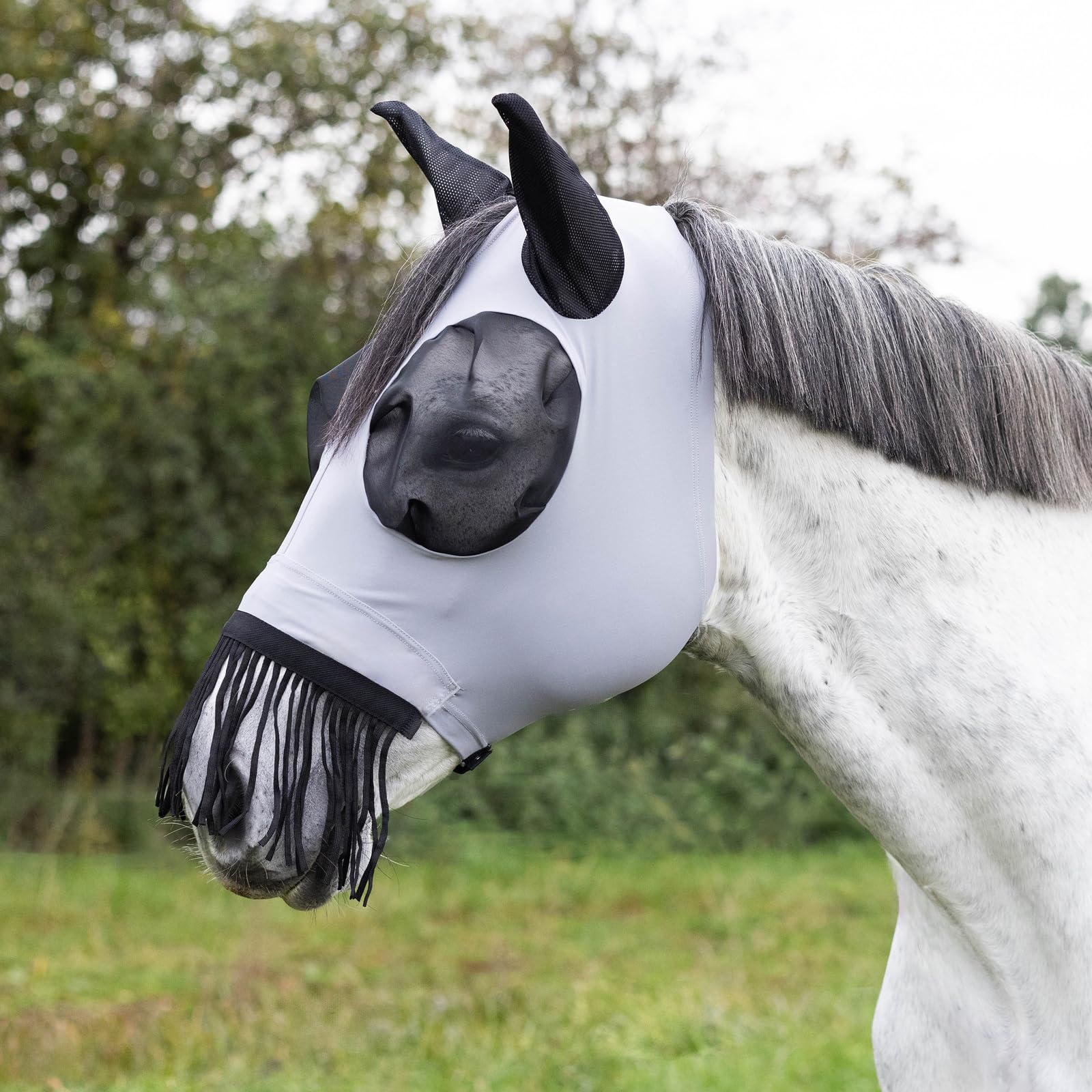 Masque anti-mouches Twin Fit Flexi pour éviter les irritations du cheval