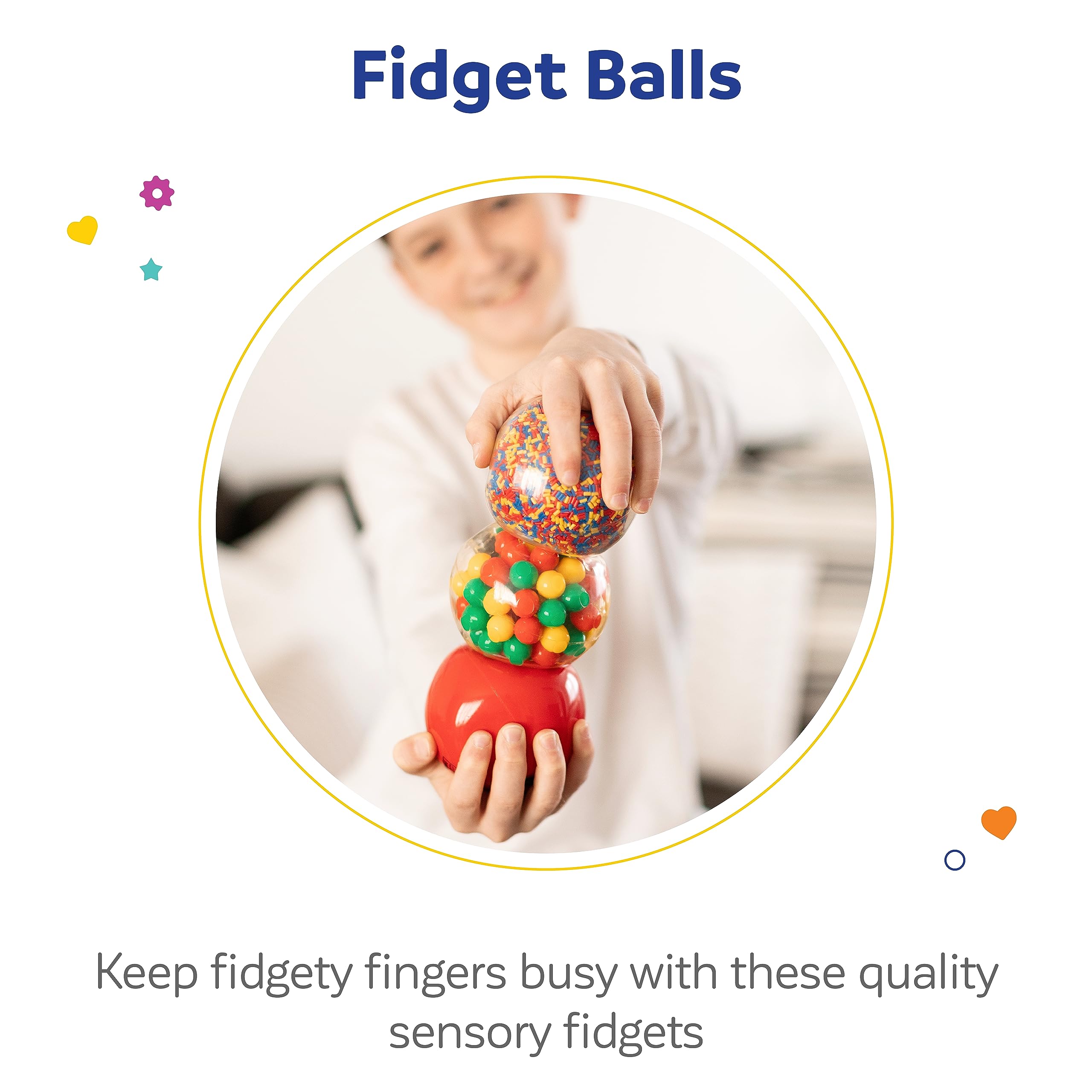 GNHG Set De 3 Bolas Anti Estrés – Pelotas Sensoriales Suaves Para Adultos Y Niños, Ideales Para Relajarse Y Concentrarse