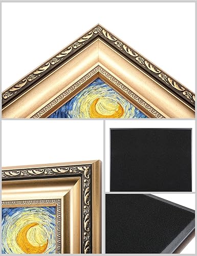 Miniatura 4 de DECORARTS - Serie de pinturas enmarcadas de Vincent Van Gogh (favoritos)  impresión giclée de arte en lienzo.