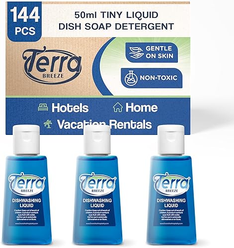 Detergente de jabón para platos, 1.7 oz (caja de 144)