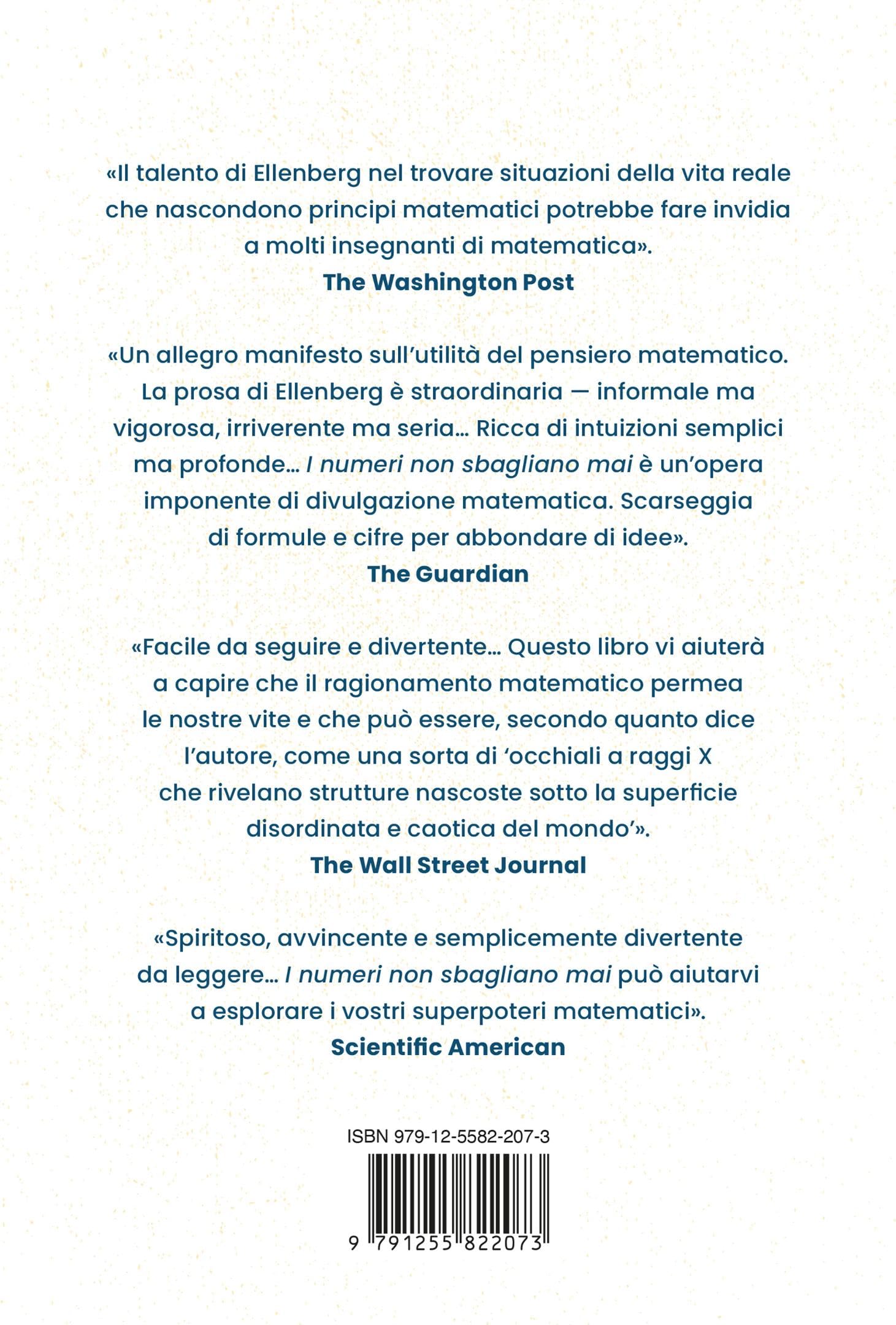 I numeri non sbagliano mai. Il potere del pensiero matematico