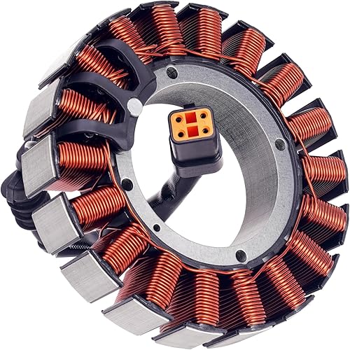Miniatura 6 de AHL Bobina de estator Magneto 30017-07 compatible con Harley Dyna Low Rider FXDL 2007Dyna Street Bob FXDB 2007Dyna Super Glide Custom FXDC 2007Dyna