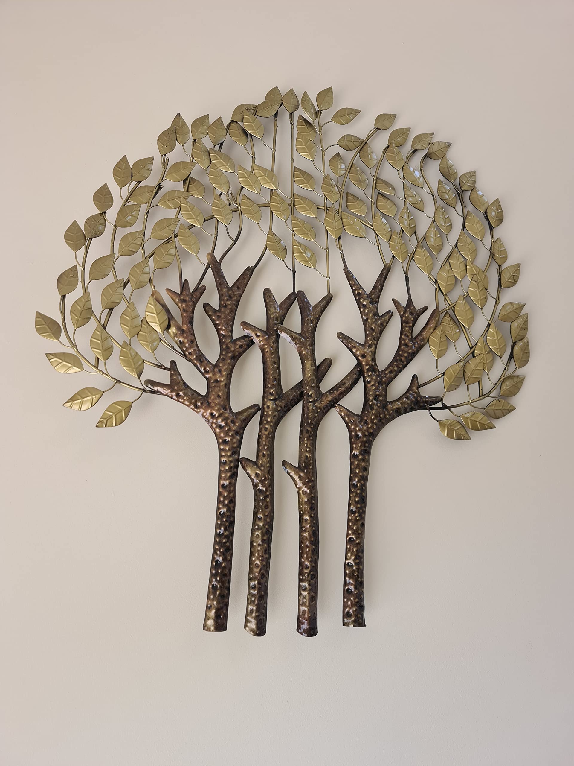 Indian Artisans� Godwin Tree Luxury Wall Art D�cor | Figurine | Showpiece | for Home Office | Kitchen | Hotel Bedroom | Living Room | Wall Hanging Decoration | Gift Item | Multi Color