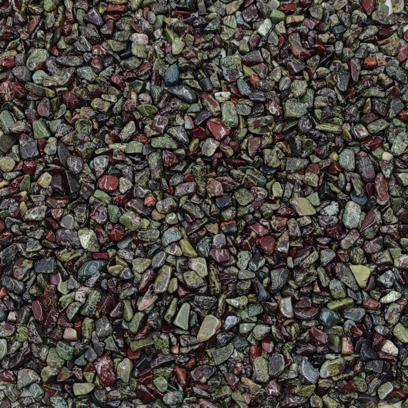 50 g/Pack Natürliche Drachen Blutstein Chips Kies Berg Quarz Kristall Edelstein Aquarium Aquarium Dekoration Voller Textur (Color : Dragon Bloodstone, Size : 50g Pack)