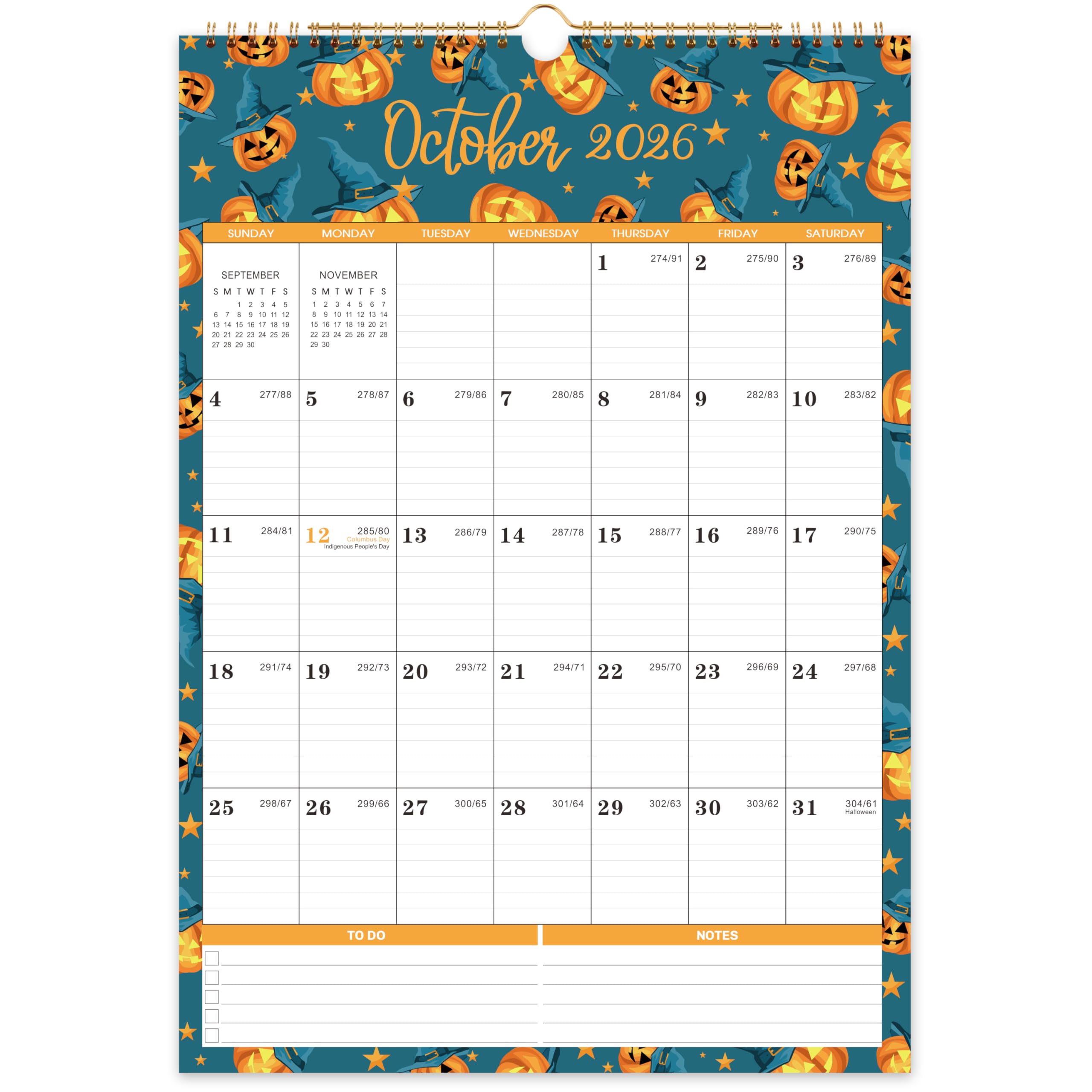 Wall Calendar 2026-2027 - 2026-2027 Calendar, Jul 2026 - Dec 2027, Large Wall Calendar 2026-2027, 12" x 17", 18 Months Calendar Large with Hook, Perfect for Organizing - 12 Different Themes