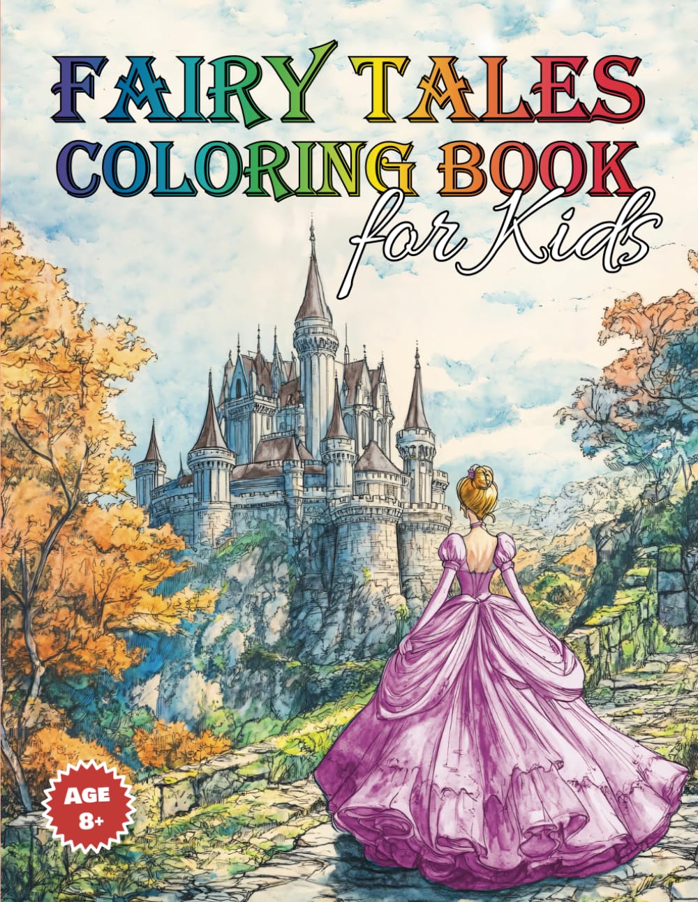 Fairy Tales Coloring Book for Kids: Fun and Creative Coloring Pages for Children
