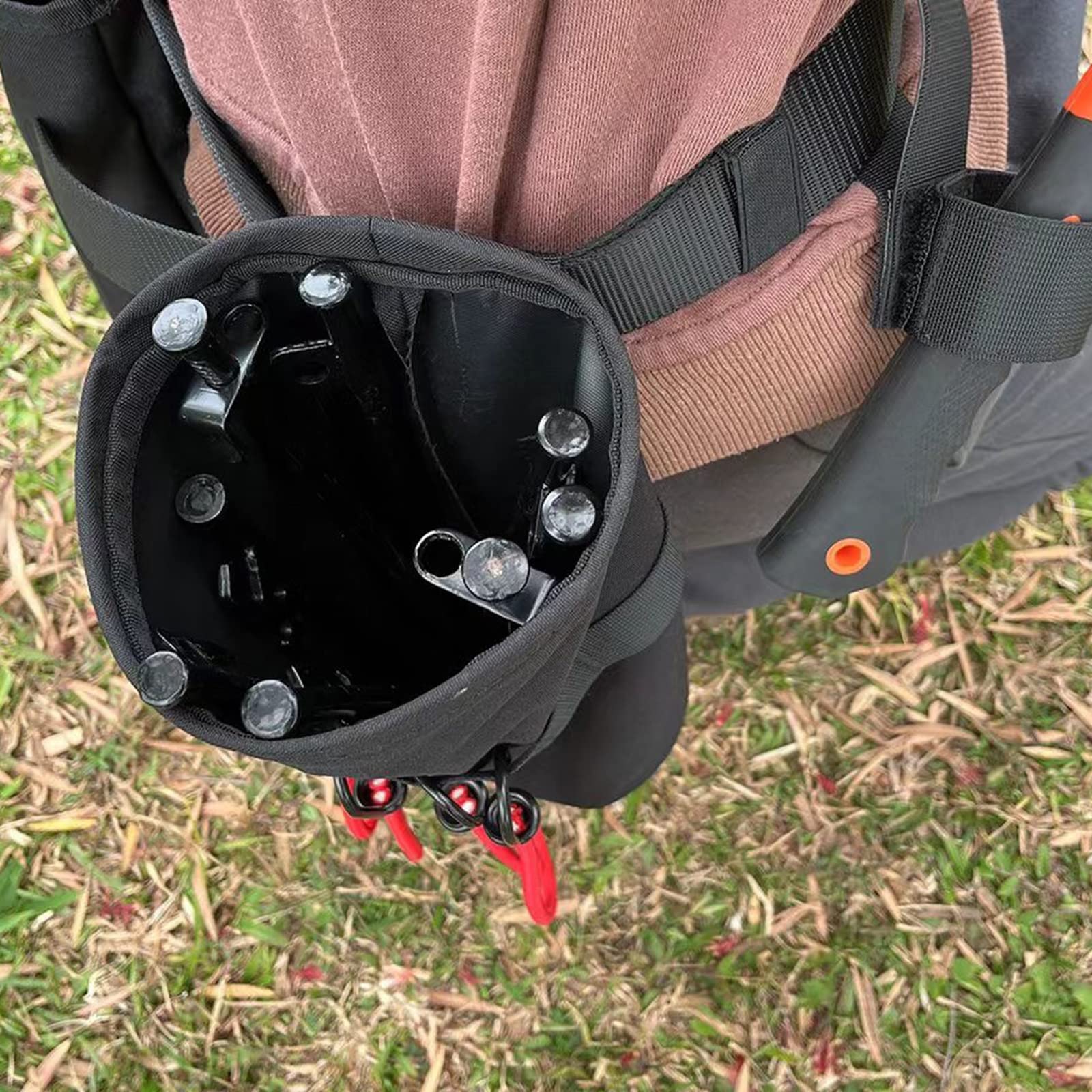 Marsupio portatile multifunzione da campeggio all'aperto borsa da cintura impermeabile da pesca Marsupio per attrezzi impermeabile