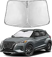 Vista 266 de EcoNour Parasol para Subaru Crosstrek 2013-2015 2016 2017, visera solar para parabrisas delantero y ventana, bloqueador de calor UV y protector