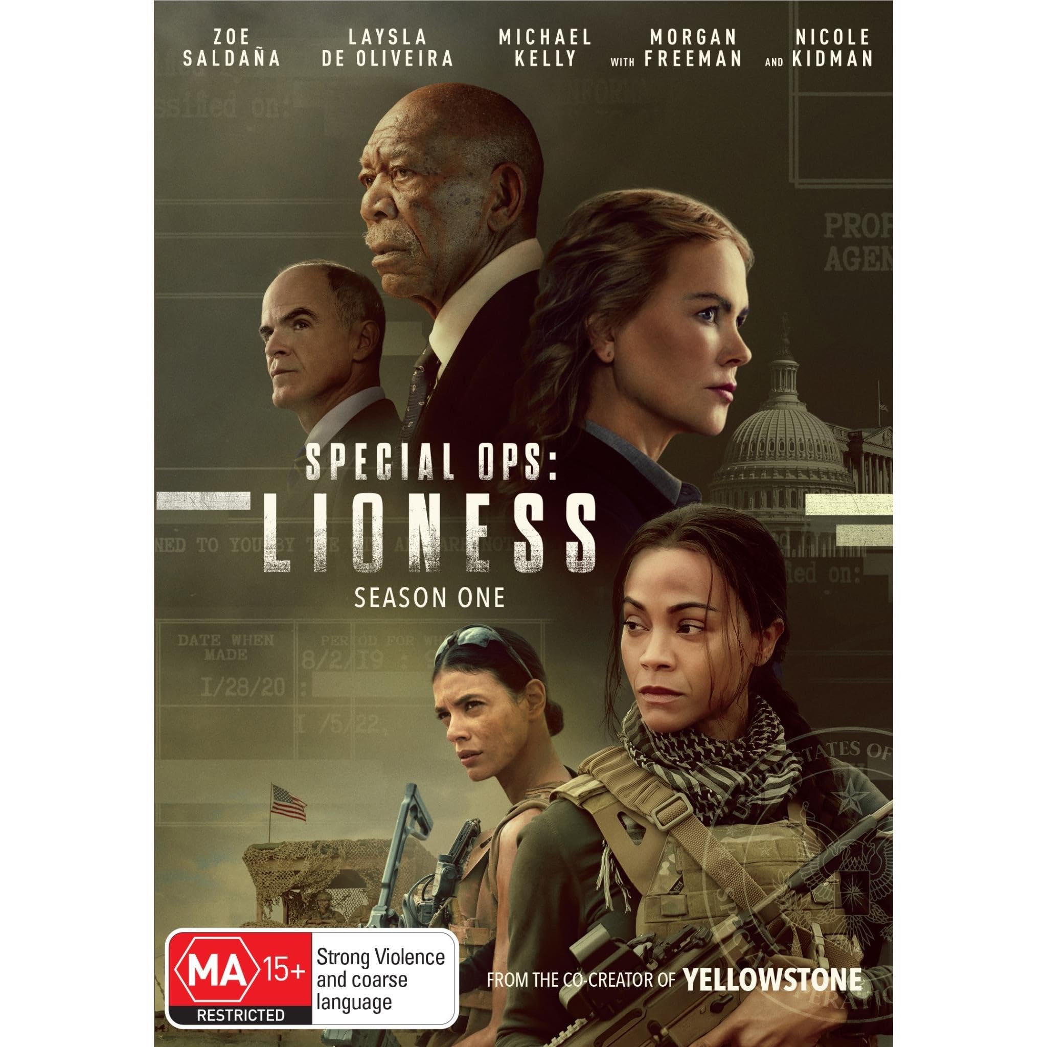 Special Ops: Lioness - Season 1 | Zoe Saldana | Region 1, 2 & 4