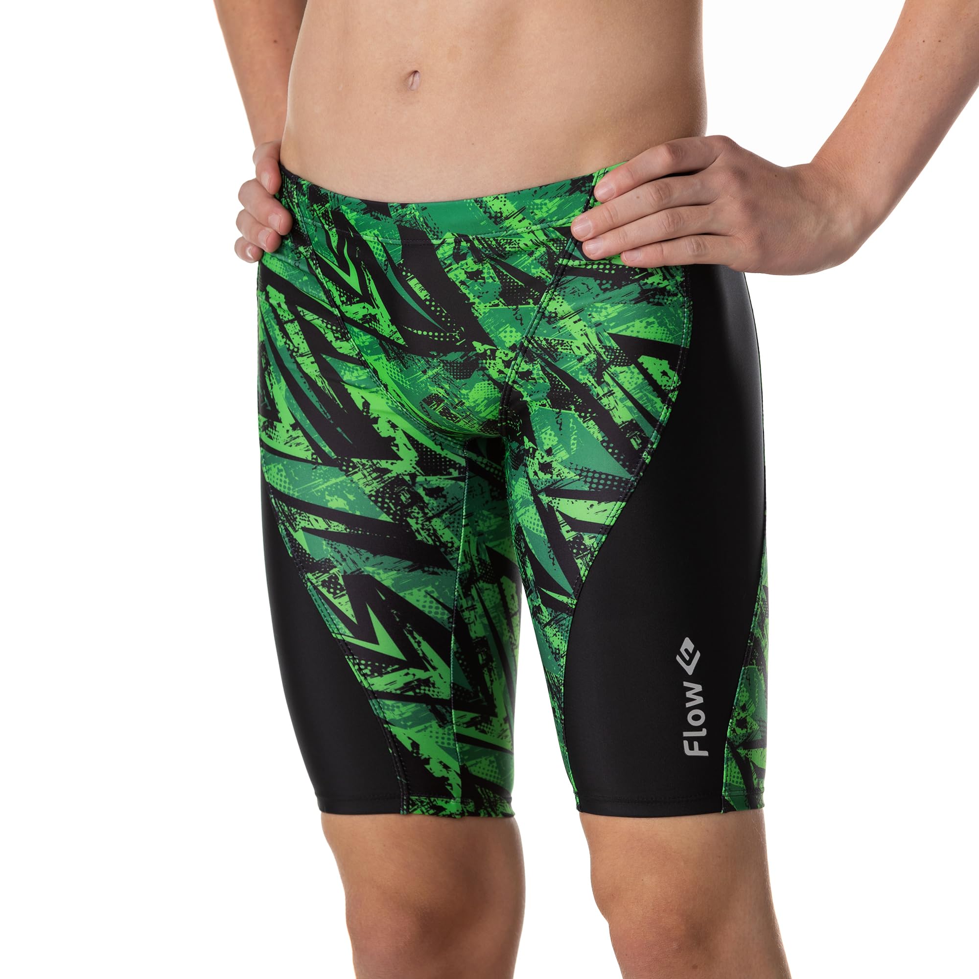 Flow Splice Jammer Swimsuits - Swim Jammers for Swimming in Boys Size 21 to 32