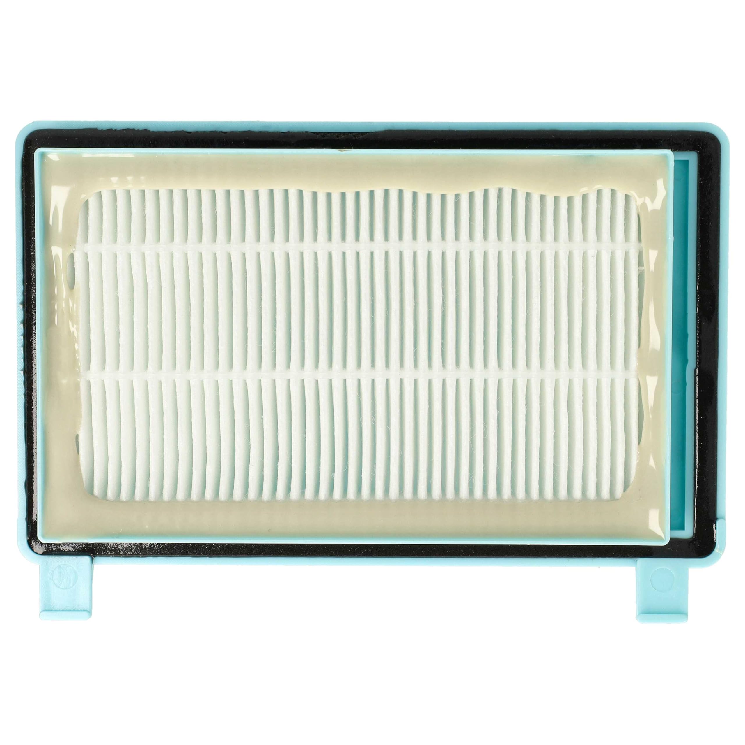 vhbw 6 filtrów, kompatybilny z Philips FC8912/01 FC8748/01 FC8736/01, FC8738/01, FC8740/01 - filtr HEPA czarny/biały