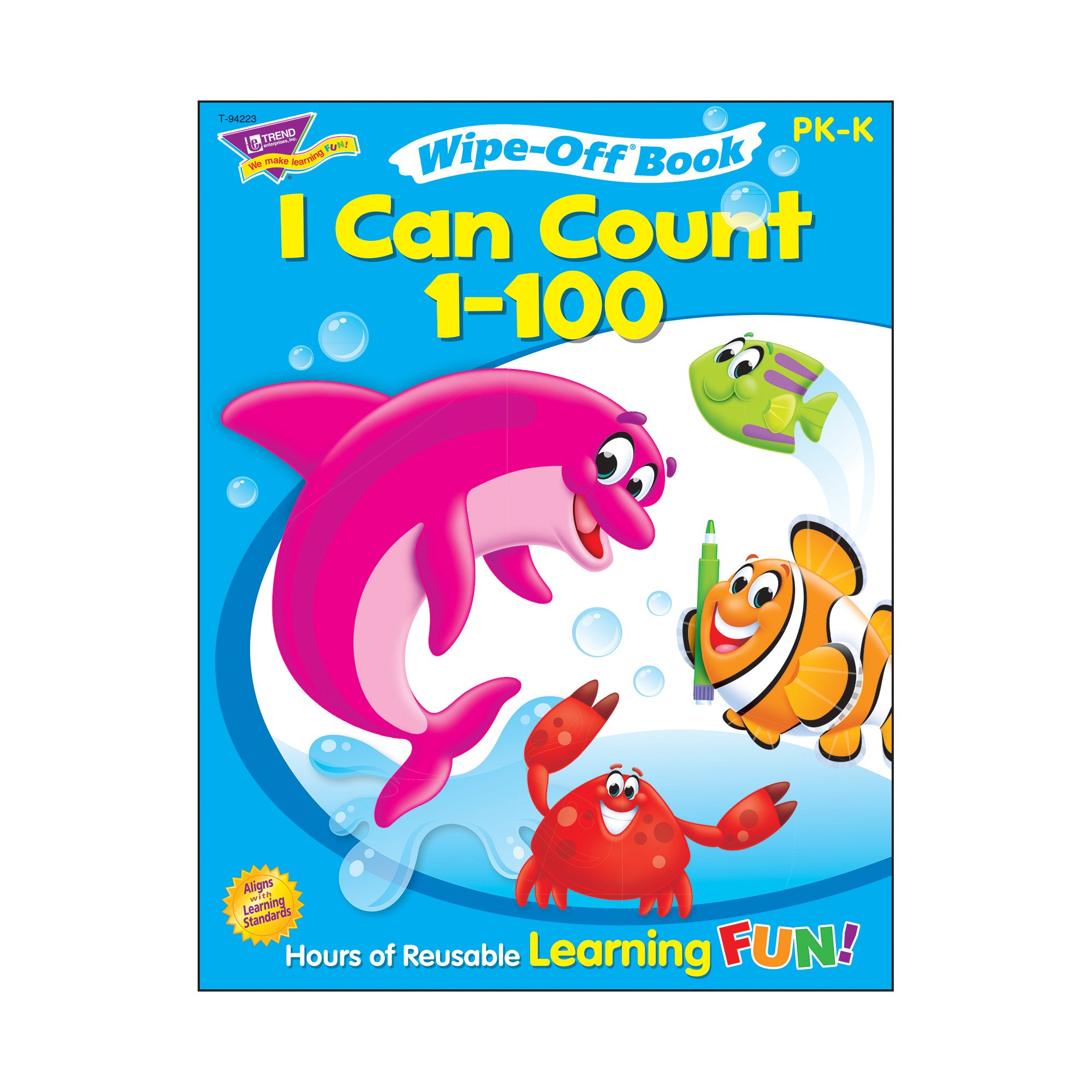I Can Count 1-100 Wipe-Off(r) Book