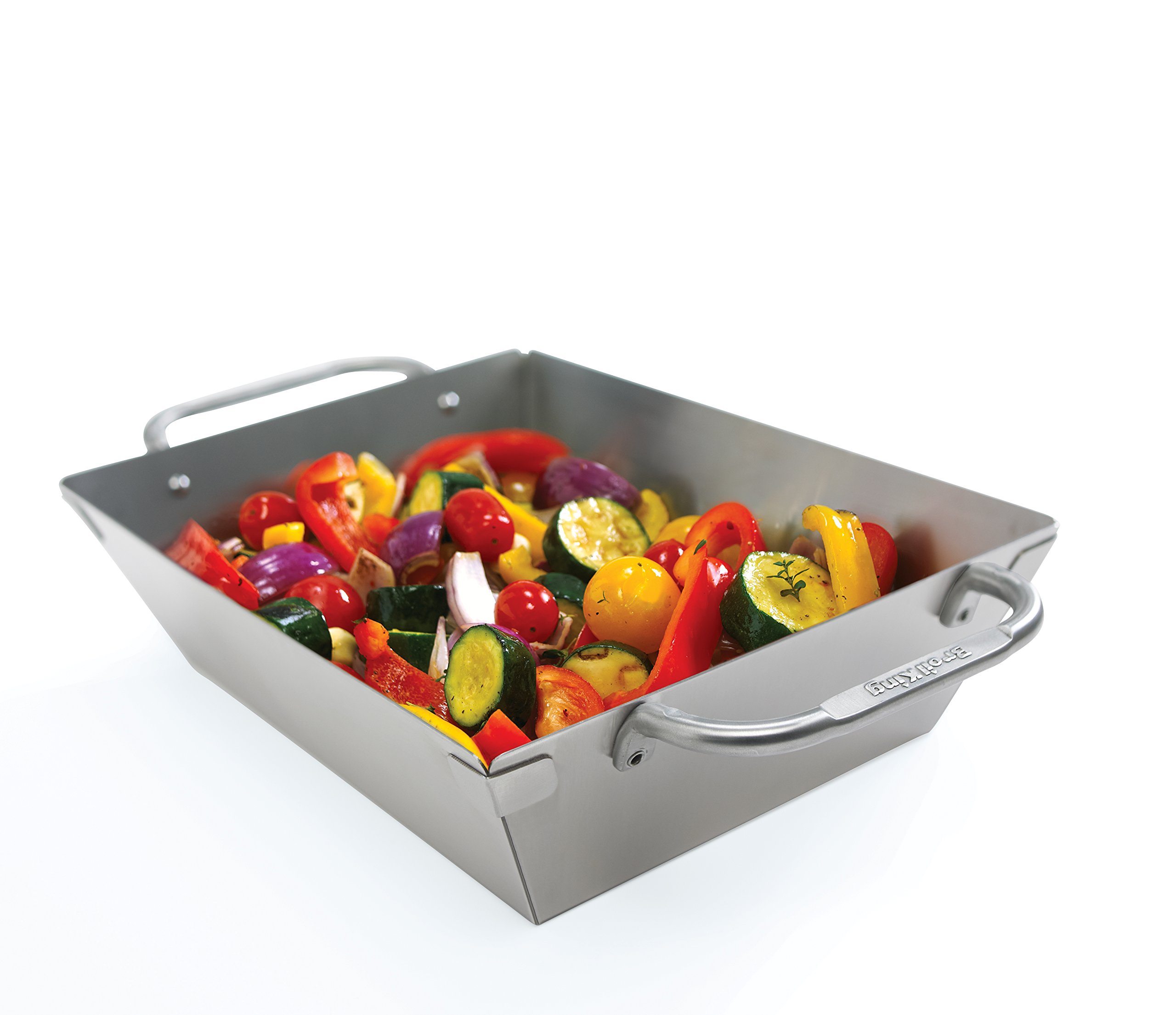 Broil King Barbecue/Barbecue Accessoires, Wok en Acier Inoxydable, 5 x 5 x 5 cm, 69818