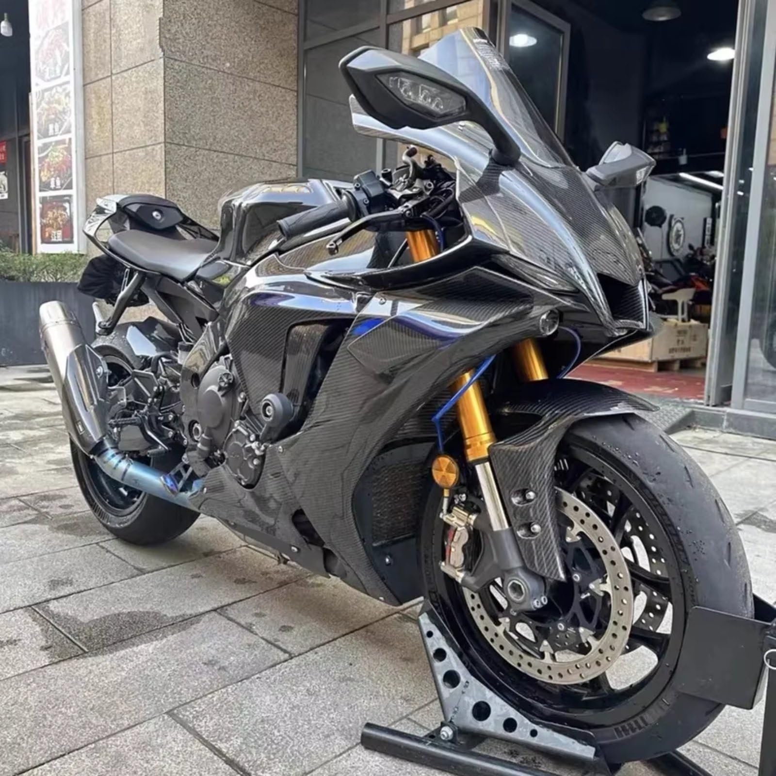 Motorrad-Flügelspoiler Für YZF R6 2017–2021 Aerodynamisches Winglet