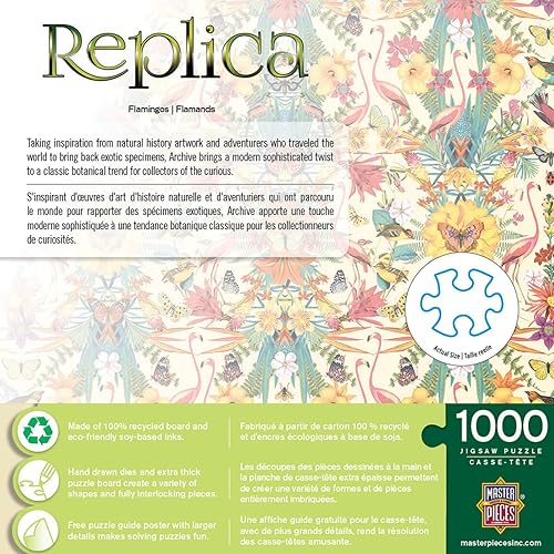 Miniatura 10 de MasterPieces Rompecabezas de 1000 piezas para adultos, familia o jóvenes, safari - 19.25 x 26.75 pulgadas