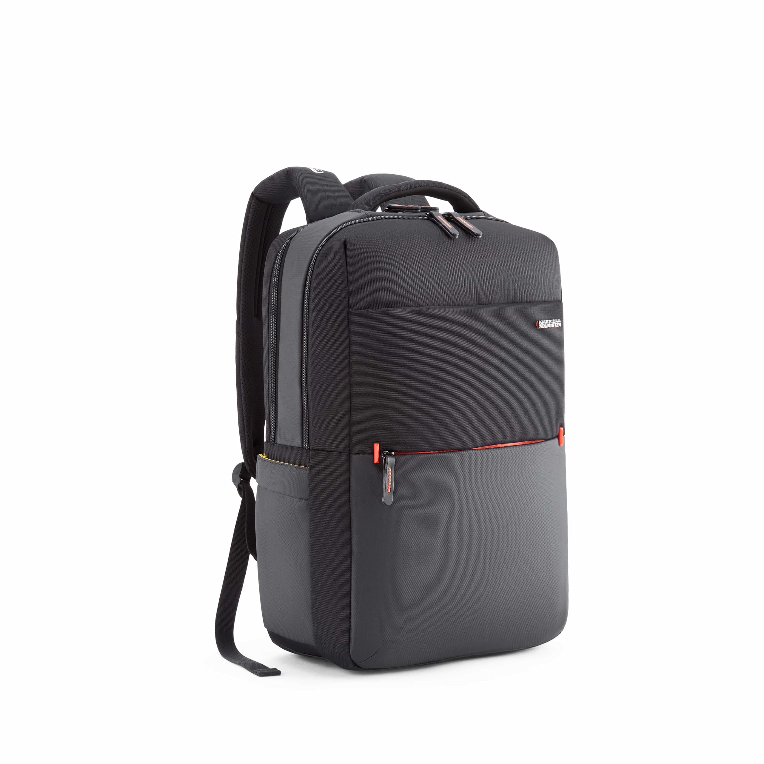 american tourister Zork Edge | 24.5 Ltrs | 2 Compartments | Bottle Pocket | Ergonomic Padded Back Panel & Shoulder Straps | Executive Backpack | 1 Year International Warranty | Black-picture-47