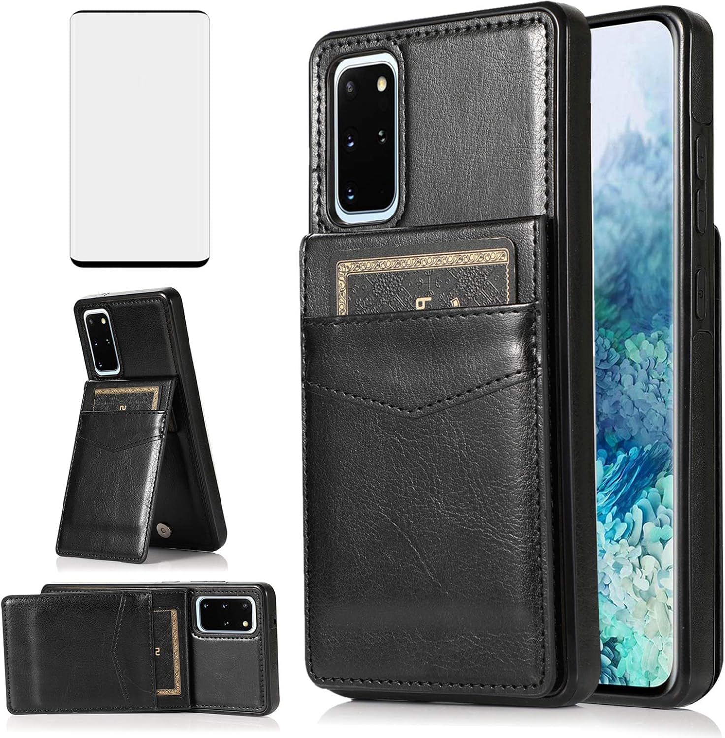 Samsung Galaxy S20 Plus S20 5G Leather Wallet Case Kuwait