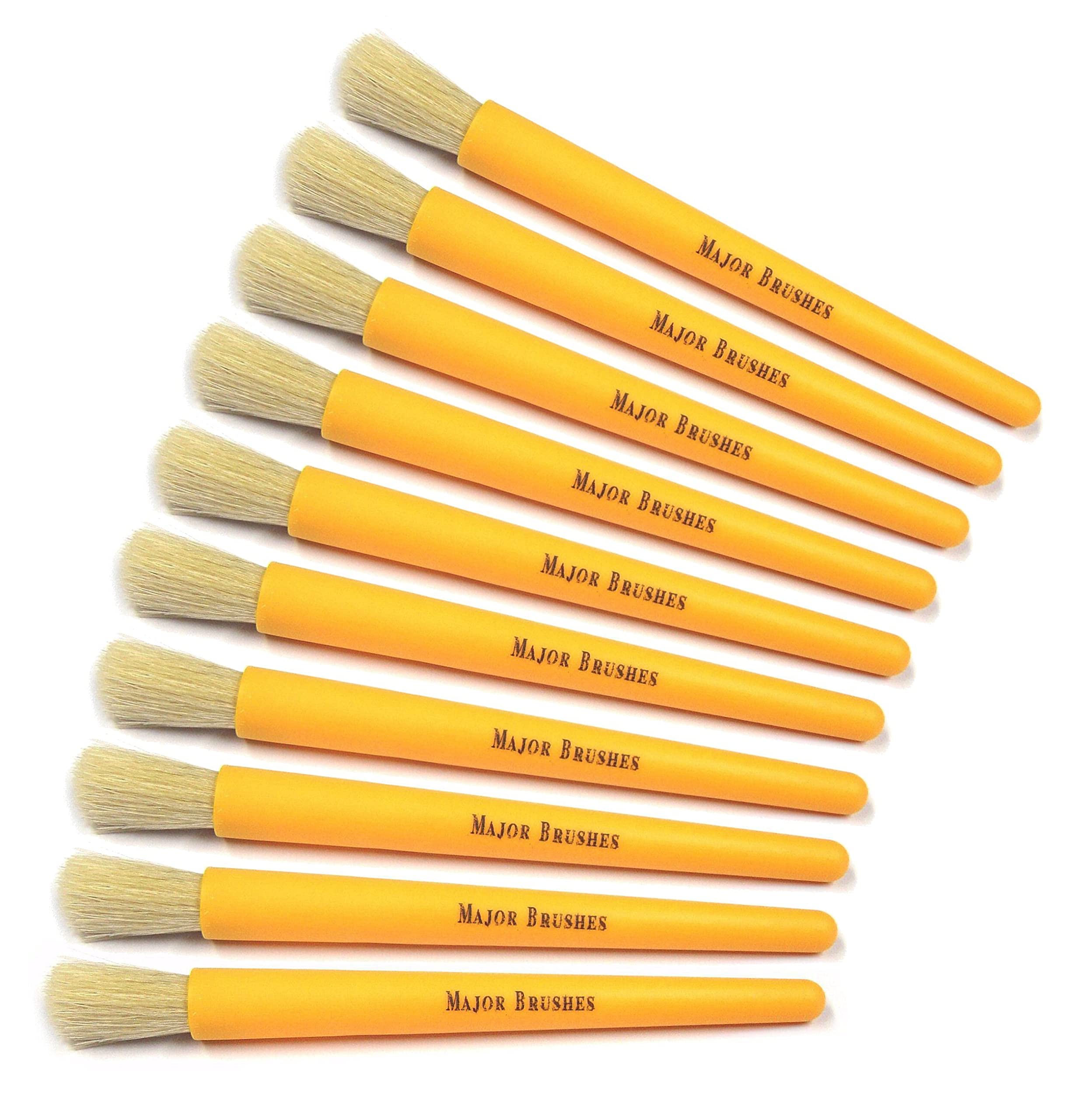 Major Brushes Junior Chubby Brush Pack of 10