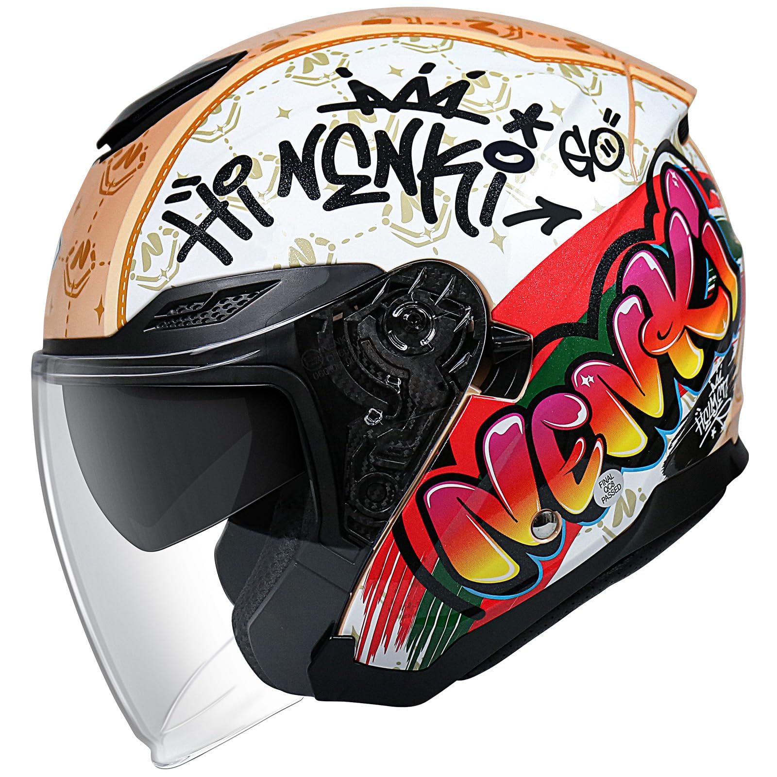 Casque scooter à motifs multiples idéal pour vos trajets urbains - 7