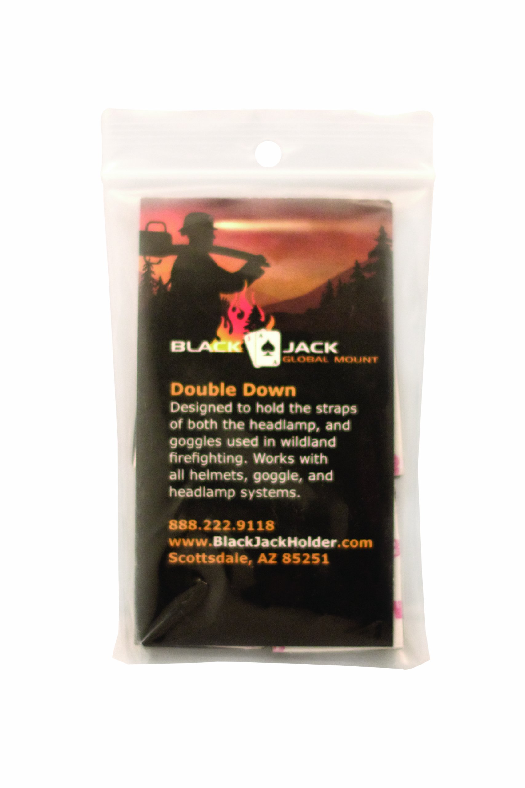 Blackjack Industrial Double Down Headlamp Clips Retention Strap
