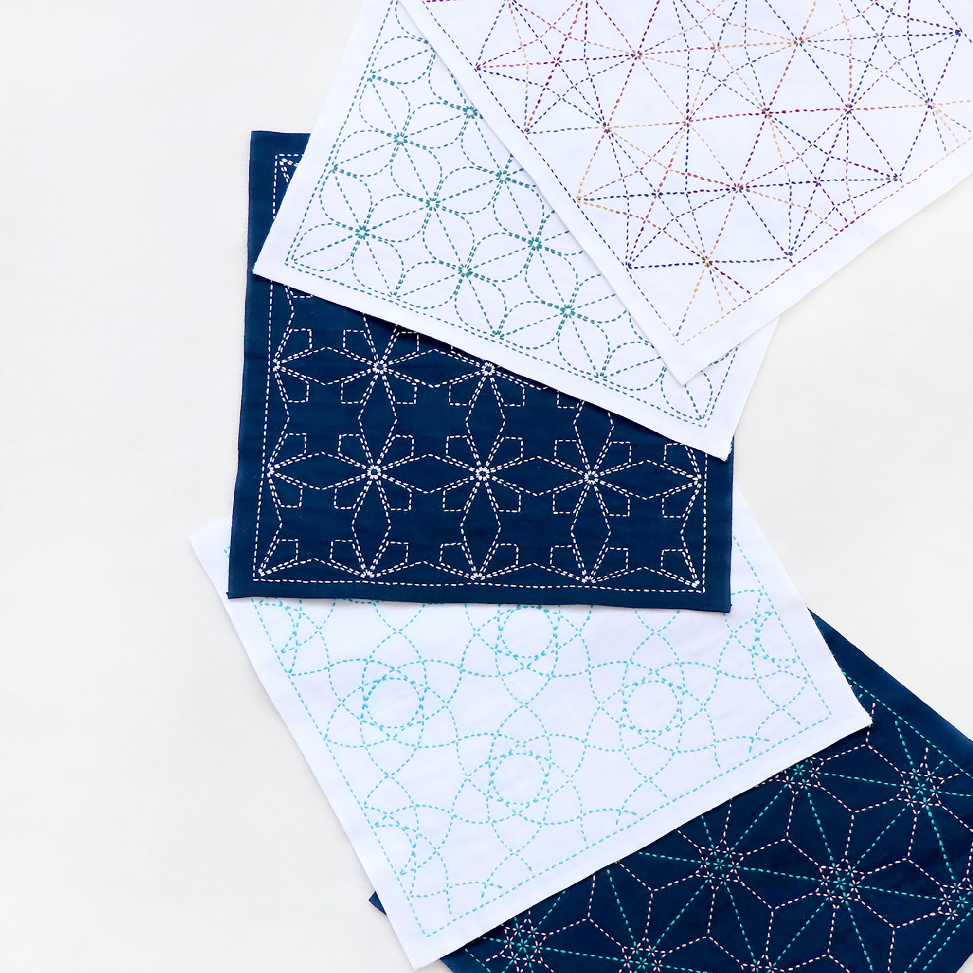 Amazon.co.jp: オリムパス 刺し子 花ふきん布パック 六角花文