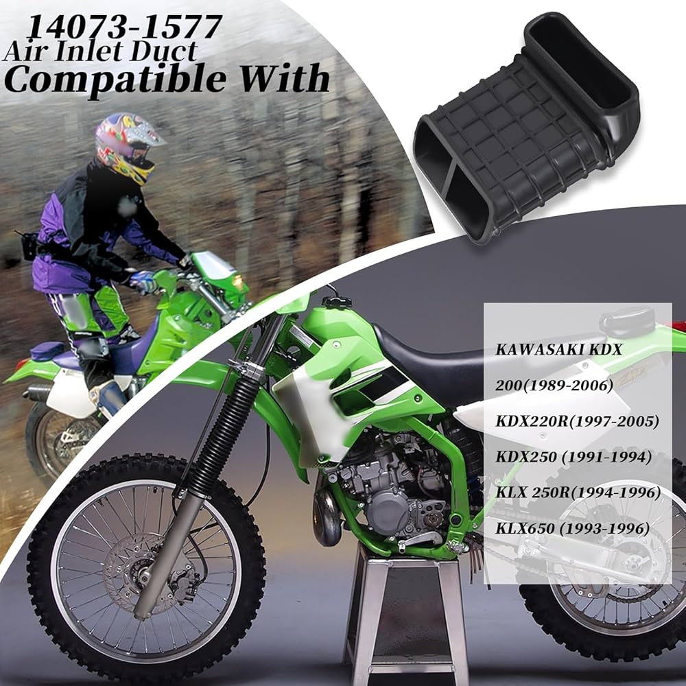 XYgdhqpt,14073-1577 Air Inlet Duct Compatible With KAWASAKI KDX