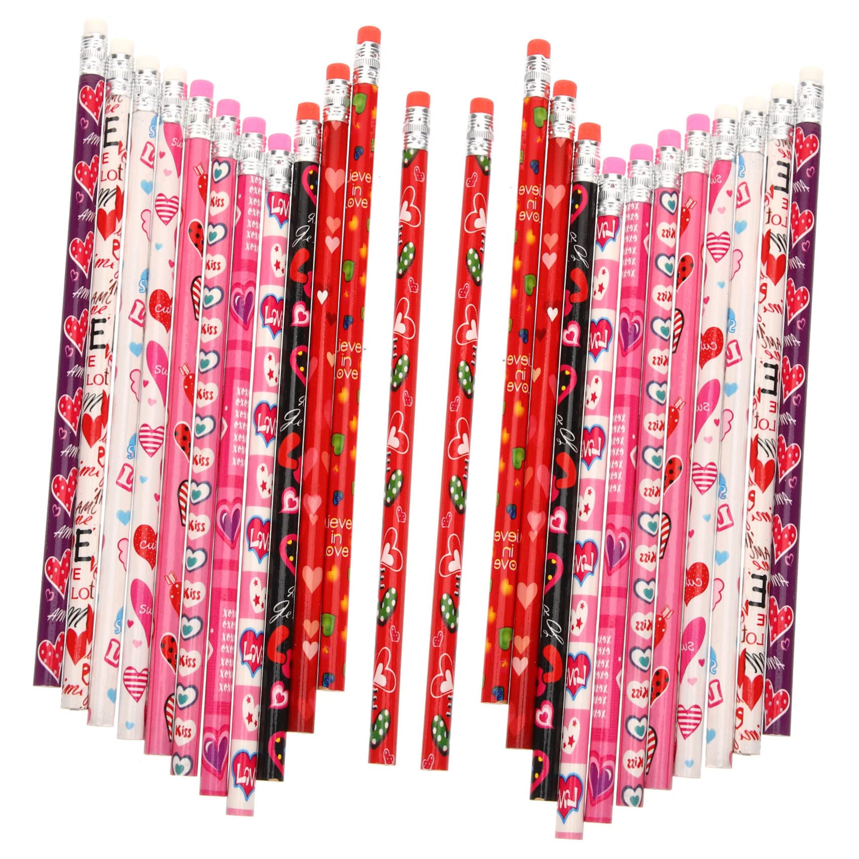 192pièces Crayons De Couleur Cartoon Crayons Effaçables Pour Garçon Fille Fournitures Scolaires Et Dessin Anniversaire Pour Et Bureau