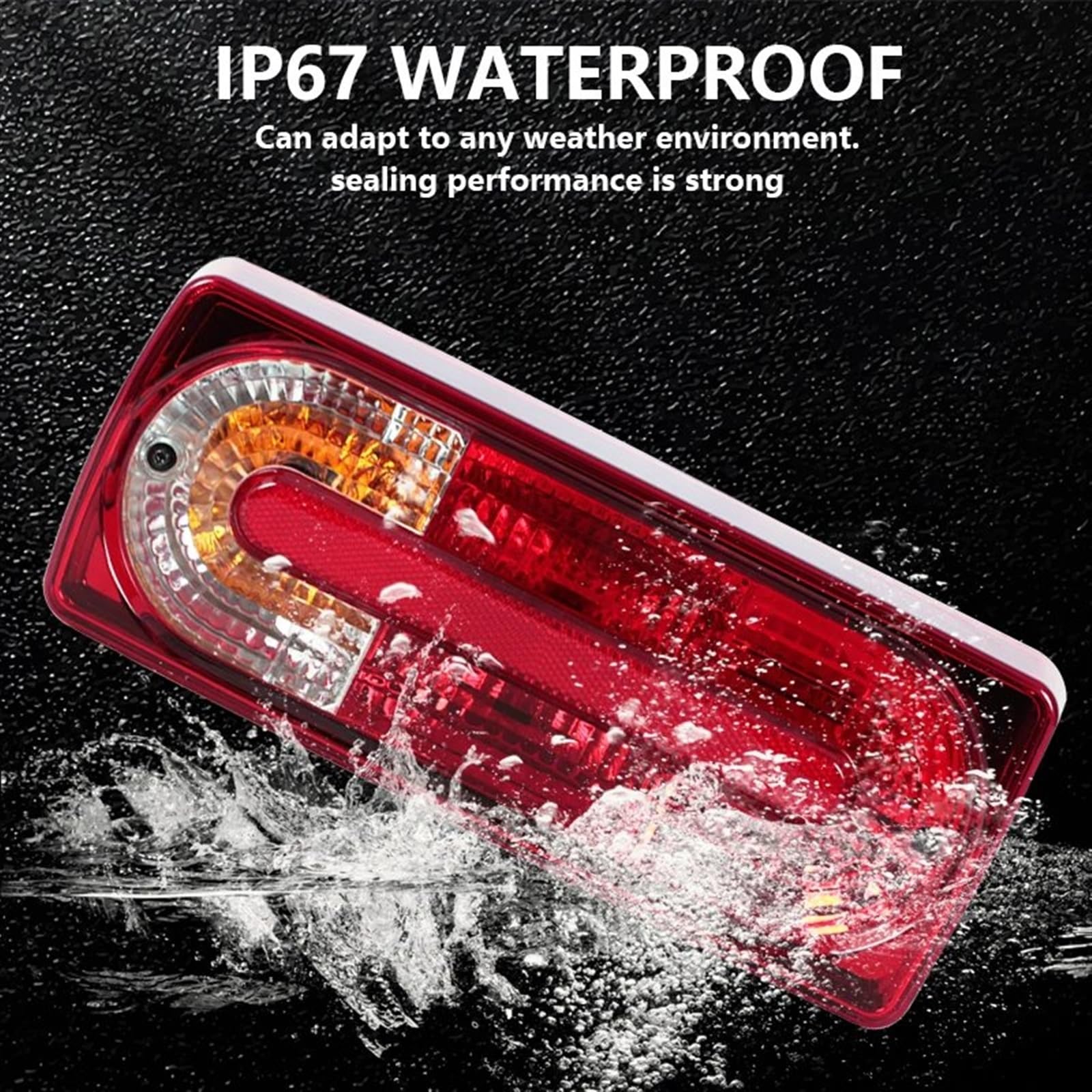 fari Posteriori Auto Compatibile con Benz Classe G W463 2002-2014 2015 2016 2017 2018 Luci Posteriori dei Freni per Auto Luci Posteriori Gruppo Luci Posteriori A4638201964 A4638202064(Set)