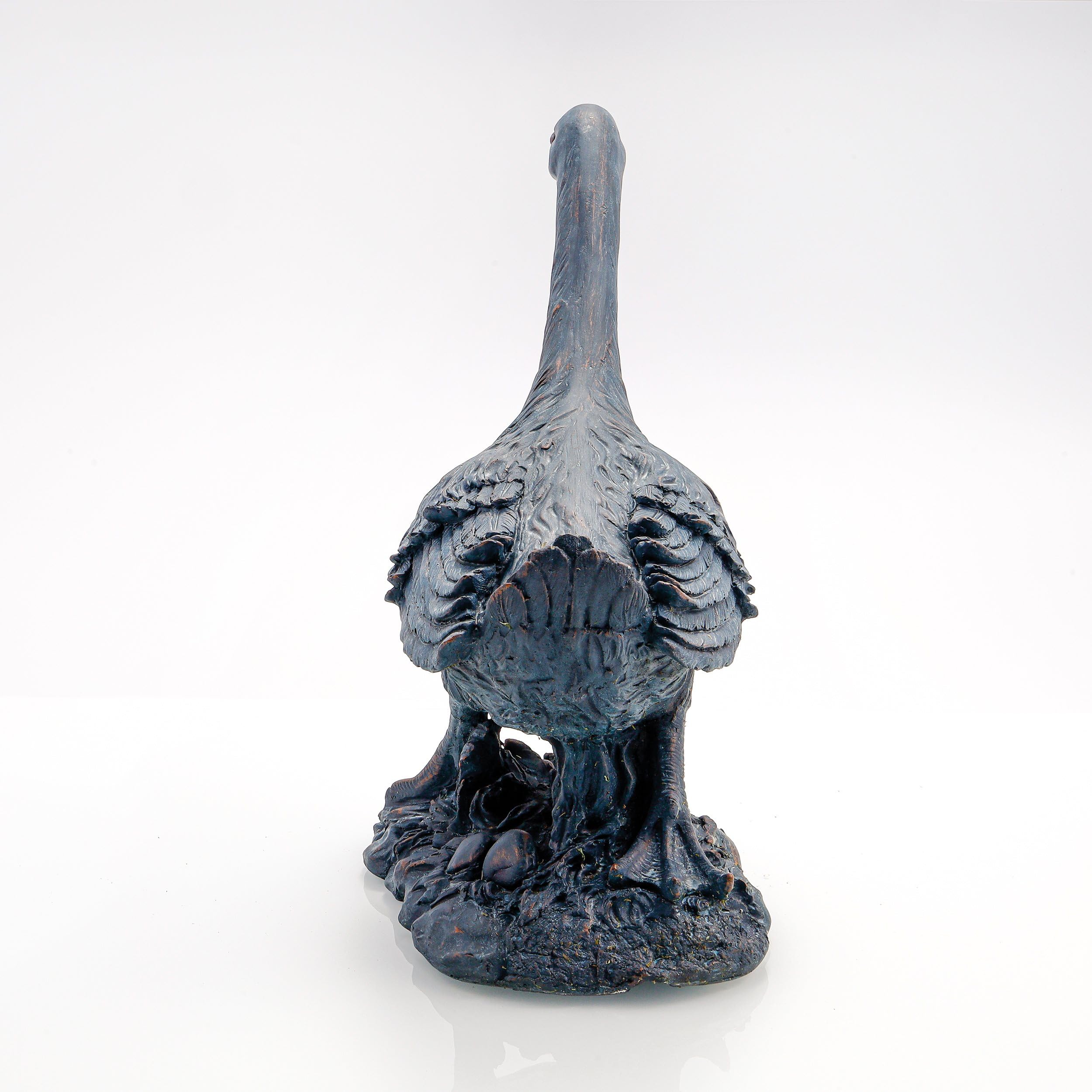 Esotec Wasserspeier Gans Erna Brunnenfigur für Teich & Garten 100732
