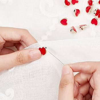 Amazon.com: GORGECRAFT 100Pcs Metal Shank Buttons Heart