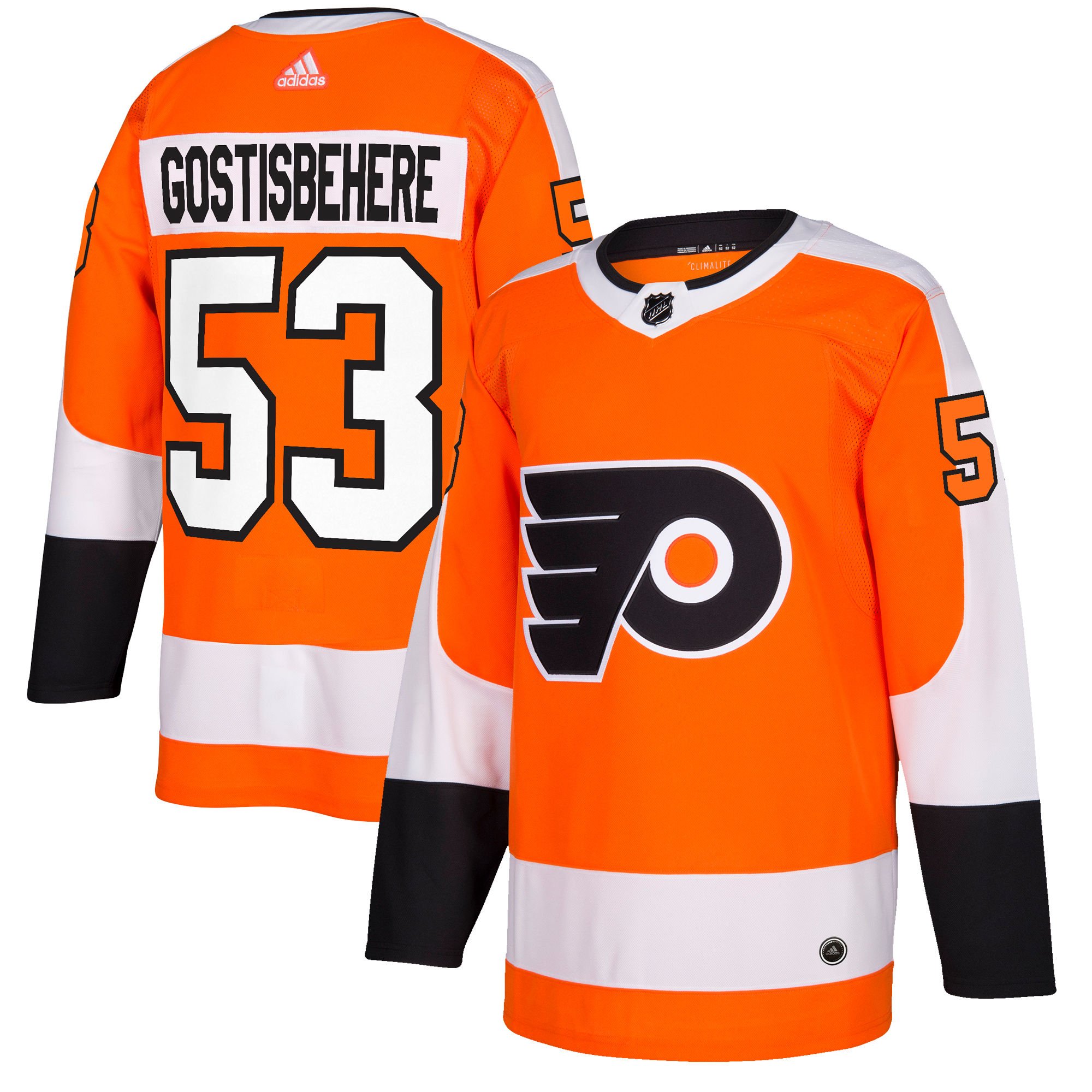 adidas Gostisbehere Authentic Flyers Jer (252JA512EZ-SHGOS)