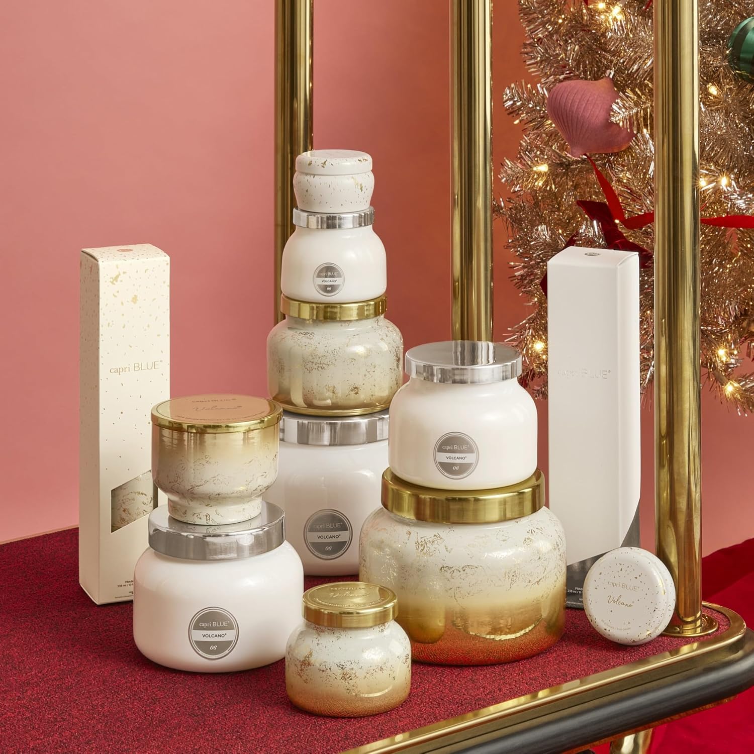 Capri Blue Glimmer Reed Diffuser Set - Includes Diffuser Sticks, Scented Oil, and Decorative Glass Bottle - Home Decor Room Freshener - Home Fragrance (Volcano, 8 fl oz) - Image 6