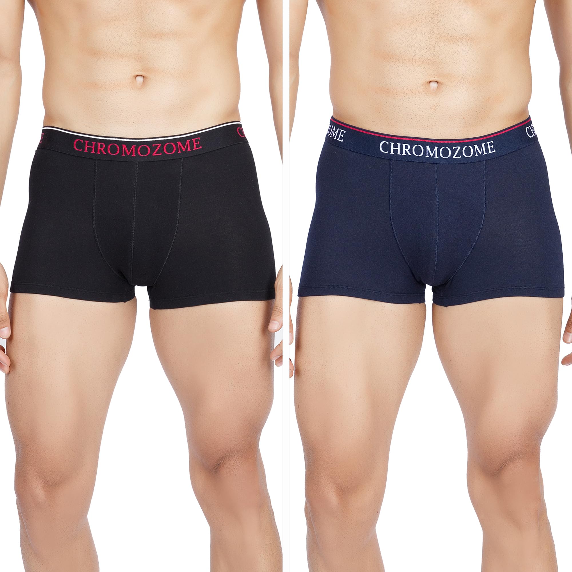 chromozome Mens Cotton-Stretch Trunks (Pack of 2)-picture-13