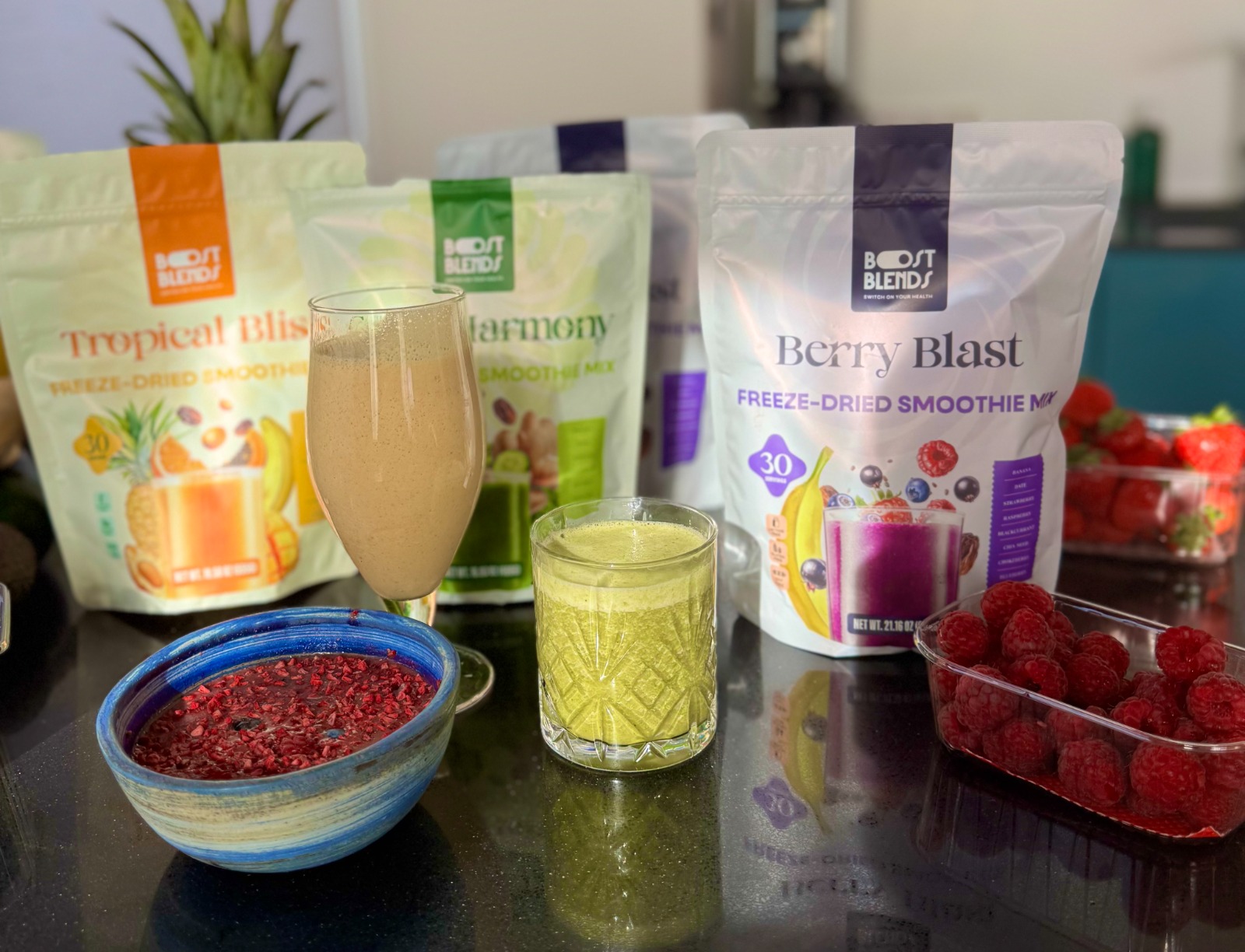 Amazon.com : Green Smoothie Powder with Super Greens & Detox