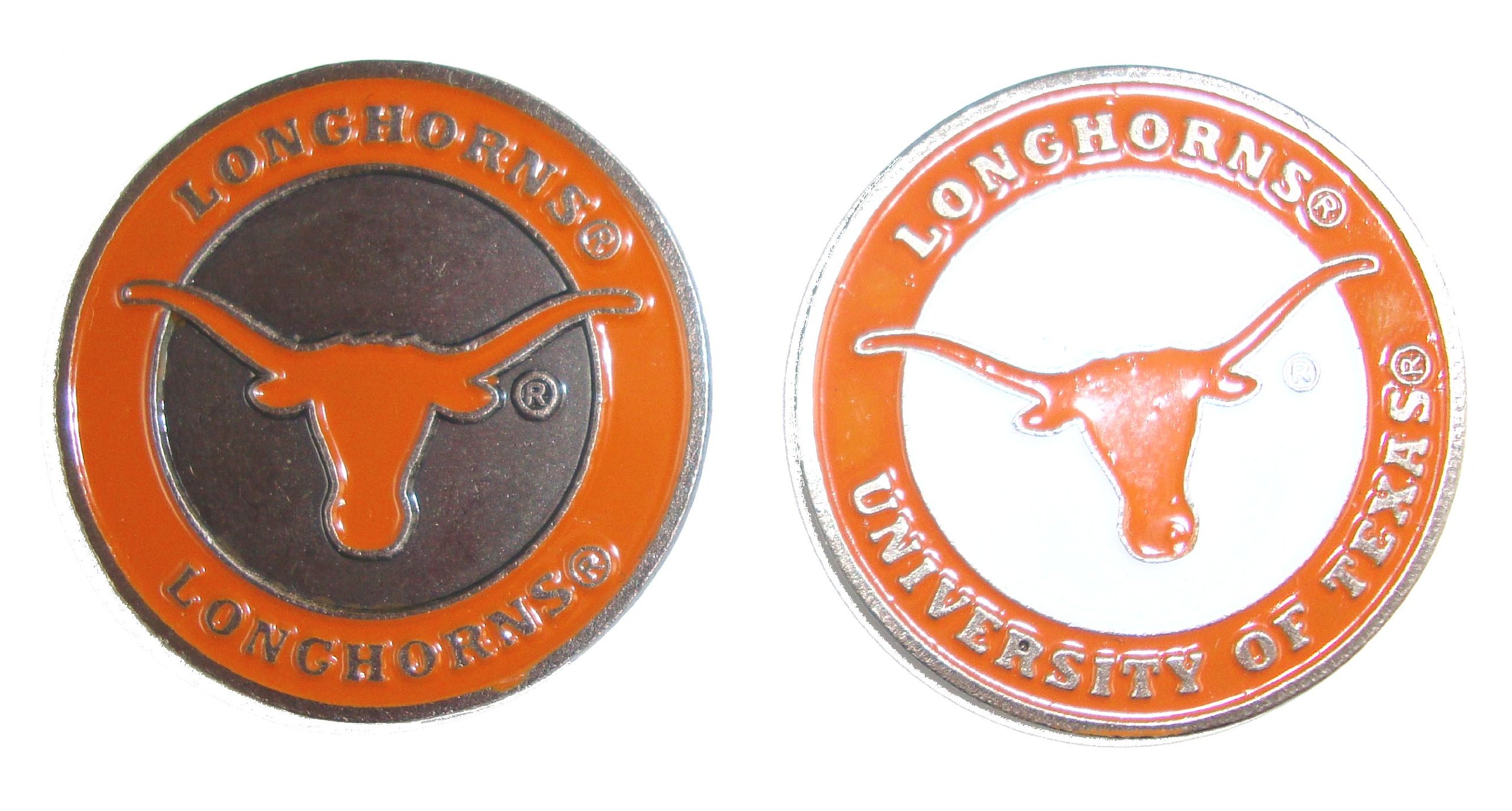 Texas Longhorns Double Sided Golf Ball Marker