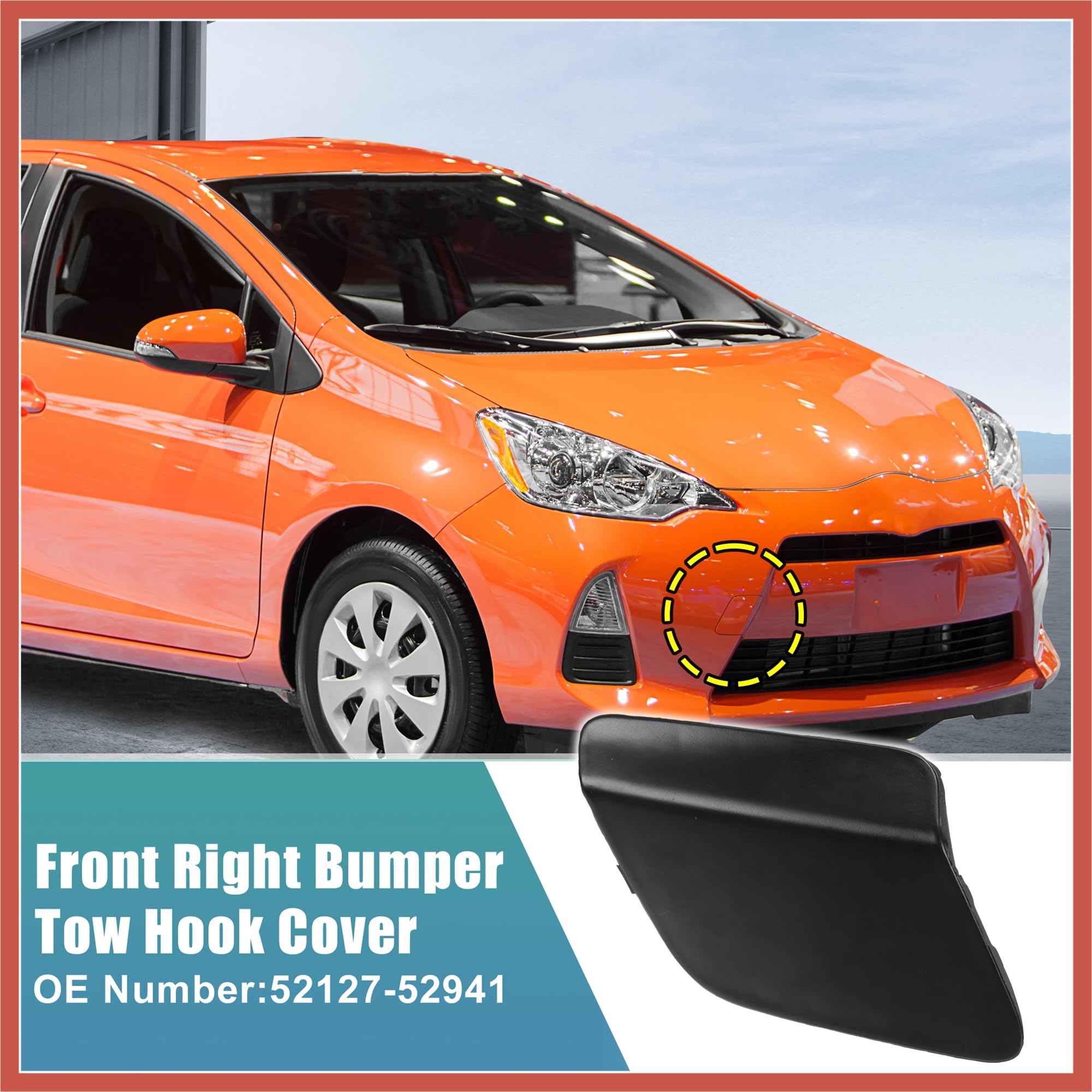 ARRIÈRE PARE-CHOC REMORQUAGE Crochet Couvercle Pour Mercedes A2048856223 356033812657