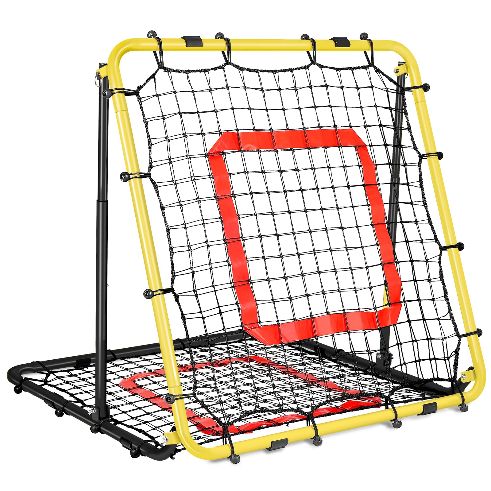 Photo 1 of [MISSING PARTS] BaseGoal Baseball and Softball Rebounder Net,Baseball Rebounder,Volleyball Rebounder,Pitch Back Net,Multi-Sport Training Rebound Screen,with Pitching Target,Easy Adjustable Angles