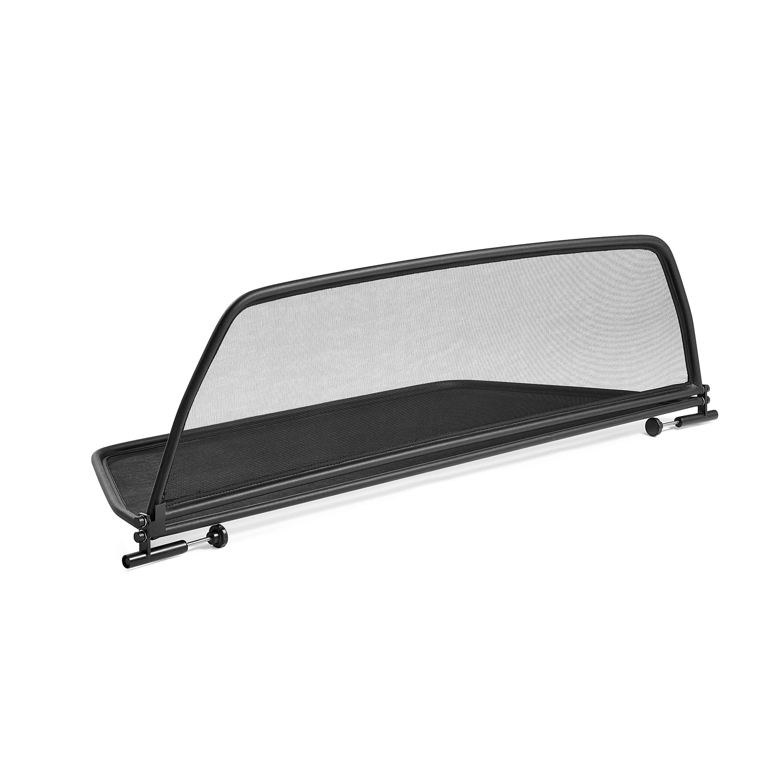 Cabrio Windschott Windabweiser für BMW 3er E46 Cabrio Schwarz Clip-on 2000-2007
