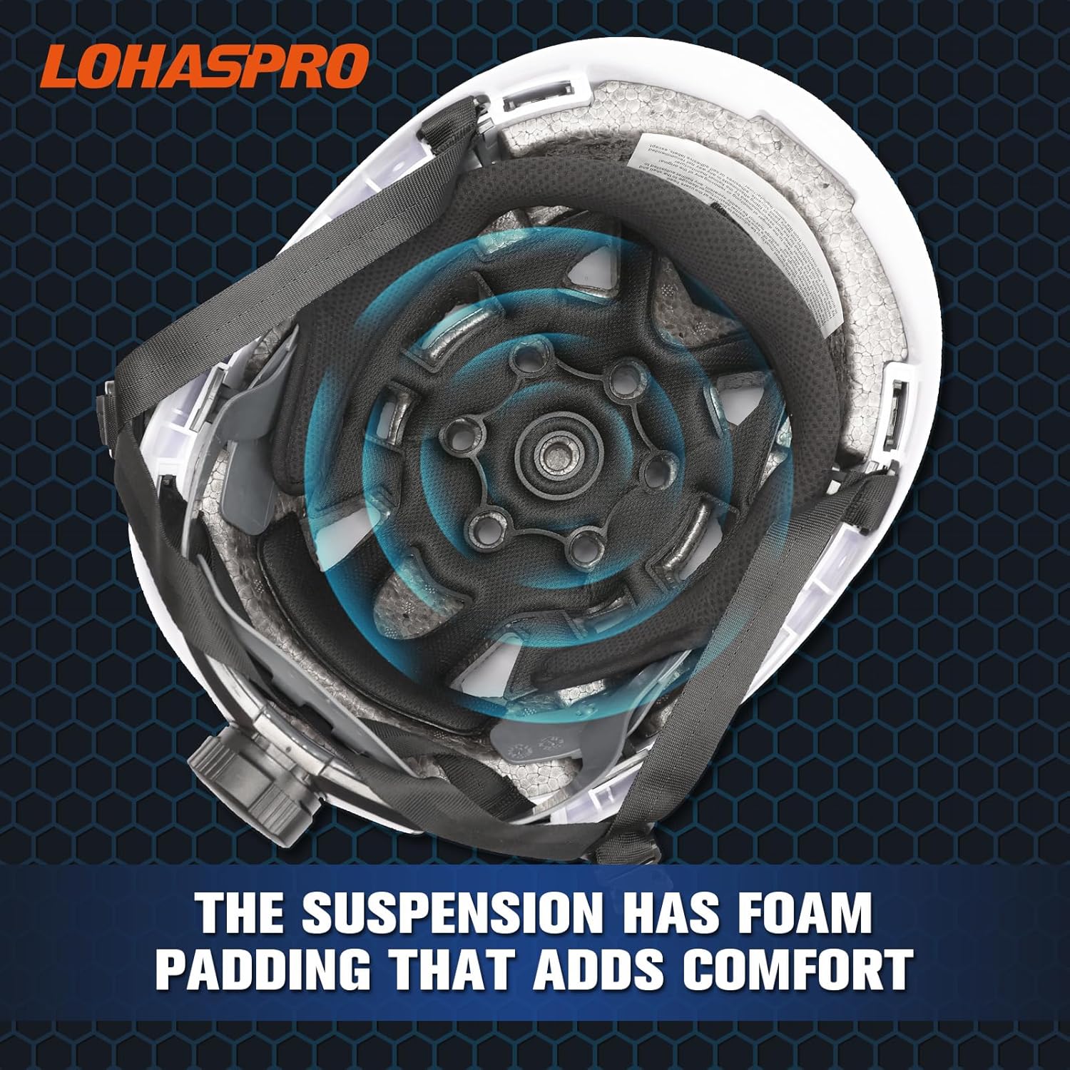 LOHASPRO Type 2 Hard Hats Safety Helmet OSHA ANSI Z89.1 Approved Hardhat Arborist Tree Rescue Construction Work Helmet Casco De Construccion (White)