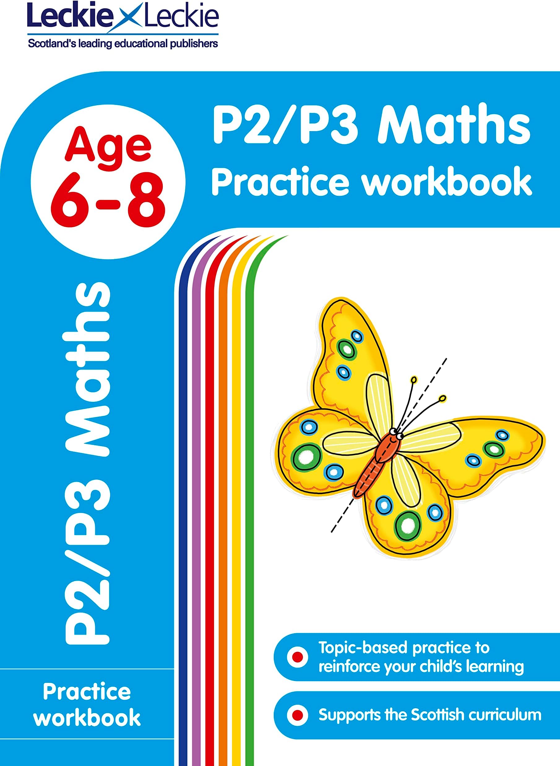 P2/P3 Maths Practice Workbook: Extra Practice for CfE Primary School English (Leckie Primary Success)
