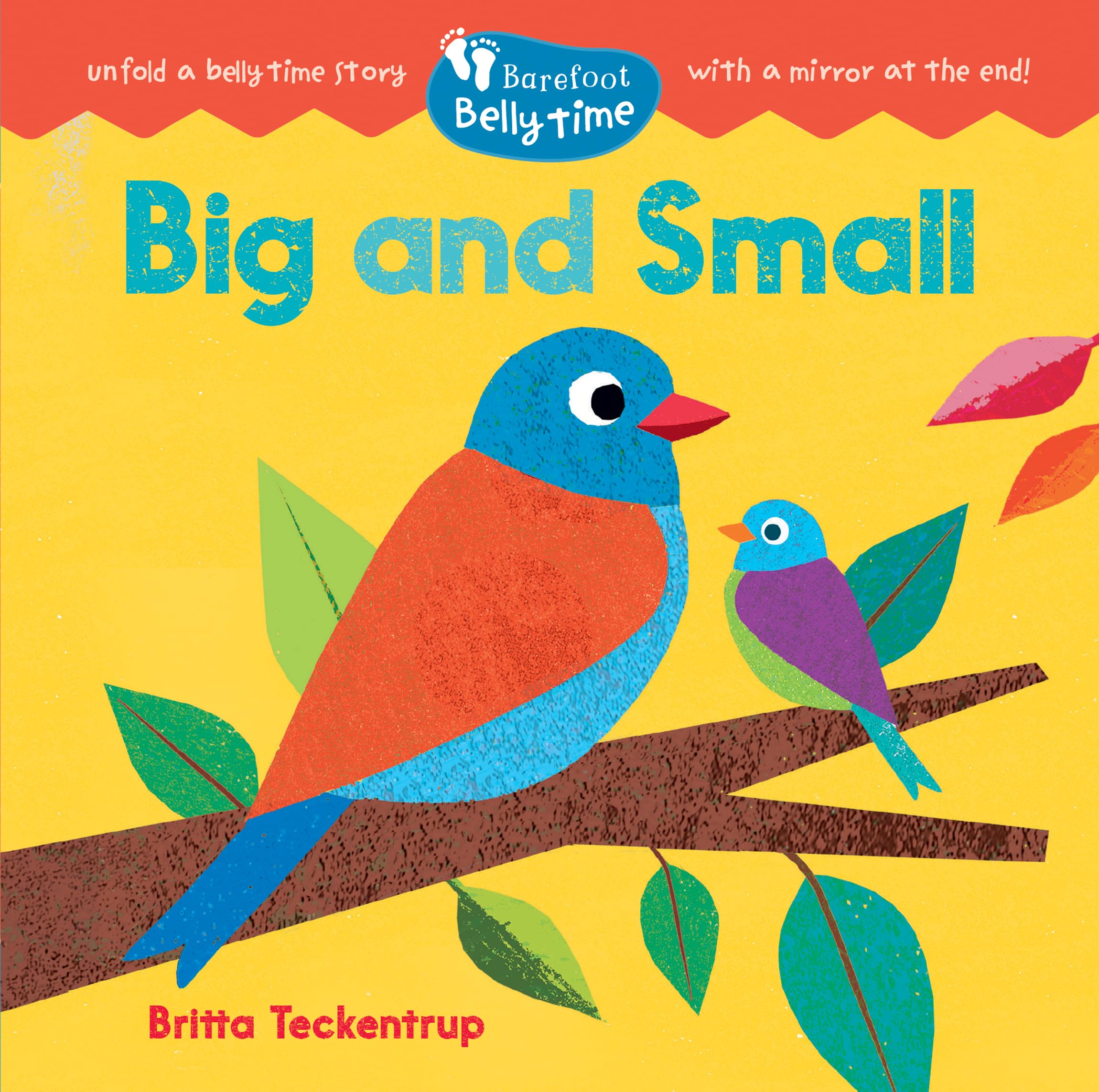 Britta Teckentrup Barefoot Belly Time: Big & Small Board Book