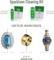 Vista 8 de Sparklean Kit de limpieza de joyas naturales y vidrio 32