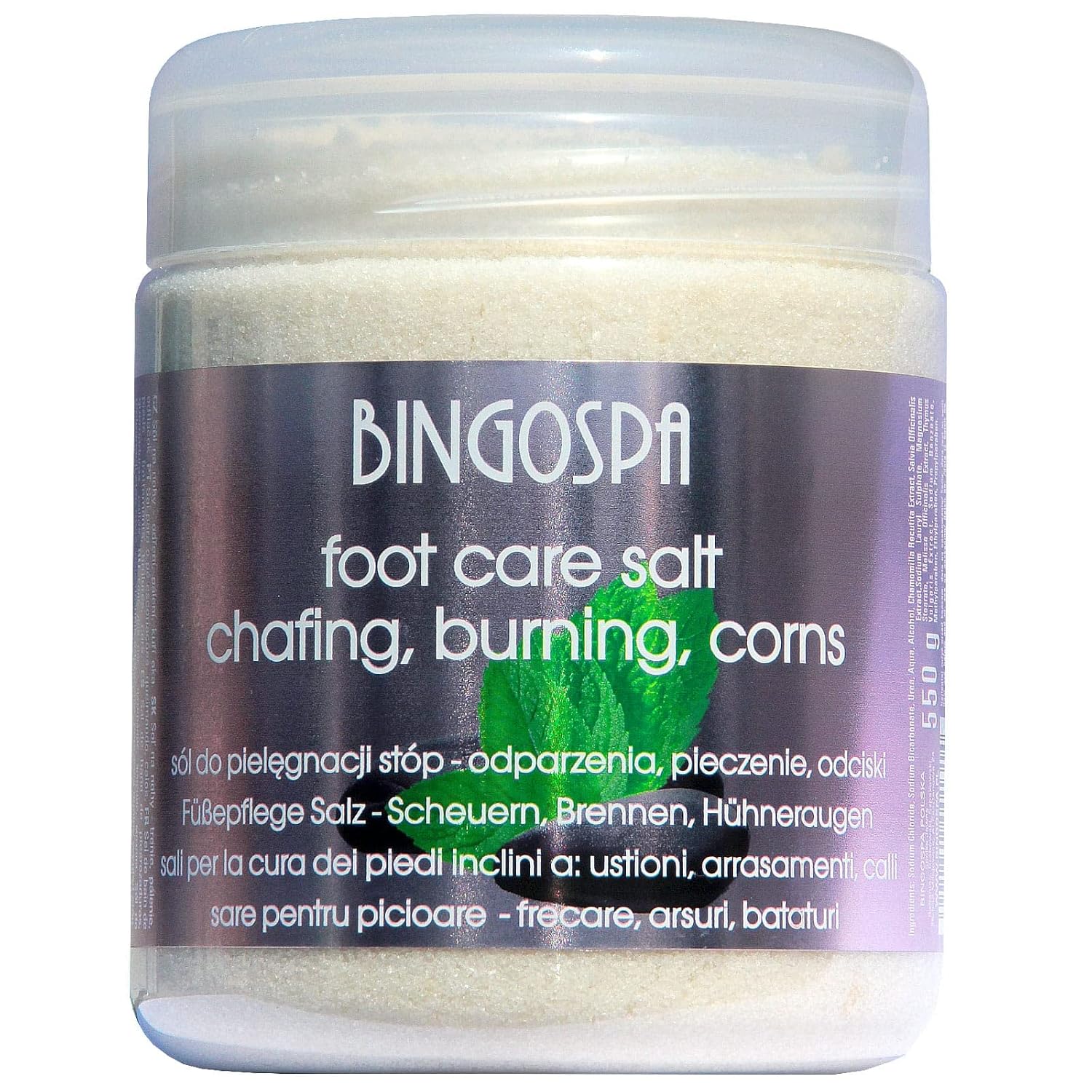 BINGOSPA Foot Powder for Odor, Cracked Heels & Sweat