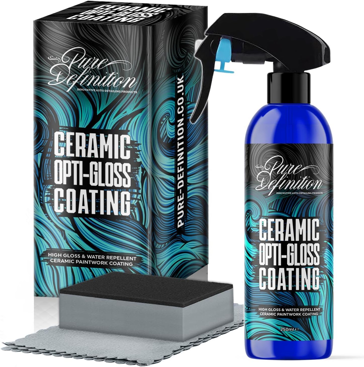 Ceramic Opti-Gloss - Ultimate Protective Water Beading Sealant Coating For Automotive Car Paintwork (250ml)
