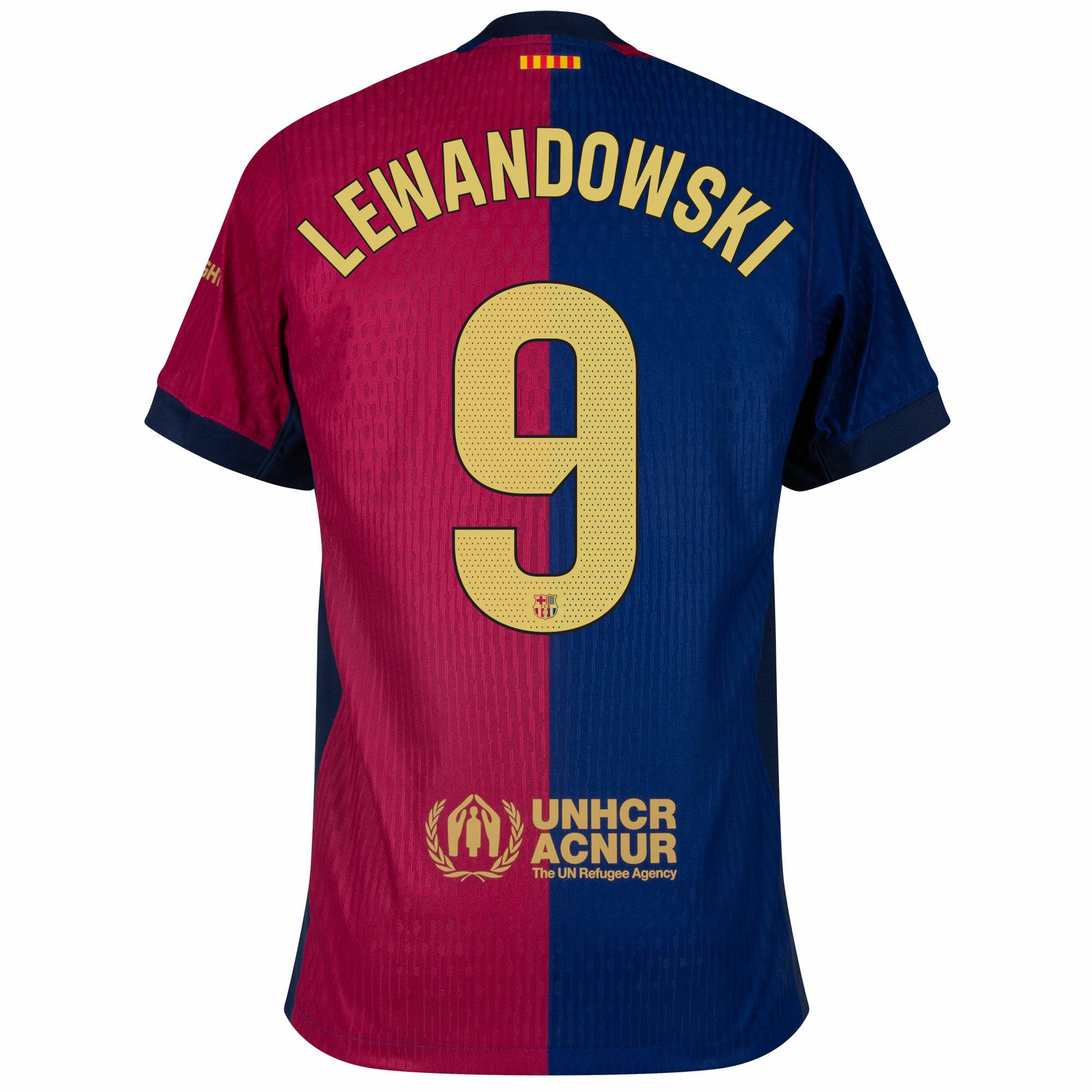 Pro Soccer SpecialistsLewandowski #9 Home Soccer Jersey 2023/24 (XX-Large) Blue/Red