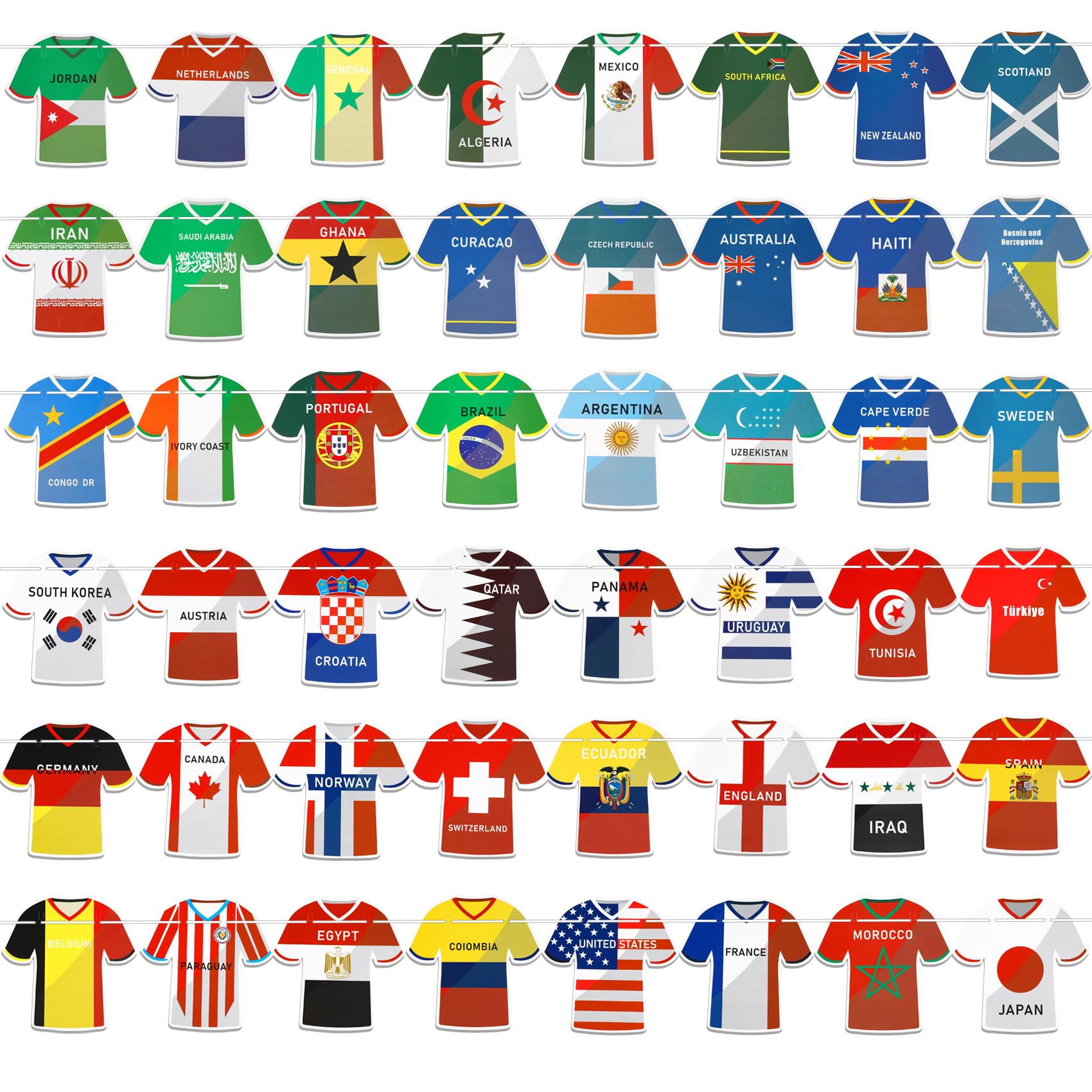 Drapeaux du monde de football 2026 : la solution déco pour animer votre club de sport