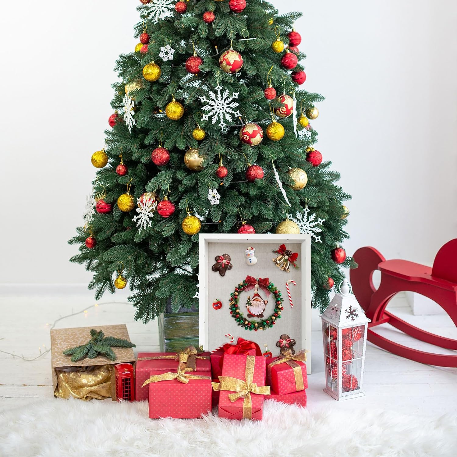 16x20 Inch Shadow Box Frame, Extra Deep Display Shadow Boxes Wood Cases Large for Flowers Bouquet Wedding Photo or Memory Pictures & Keepsake Pet Memorial