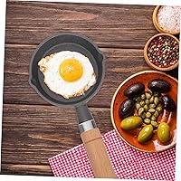 Vista 2 de Yardwe Sartén Mini Sartén Cuerpo de Hierro Resistente Ideal para Cocinar Tortilla Desayuno